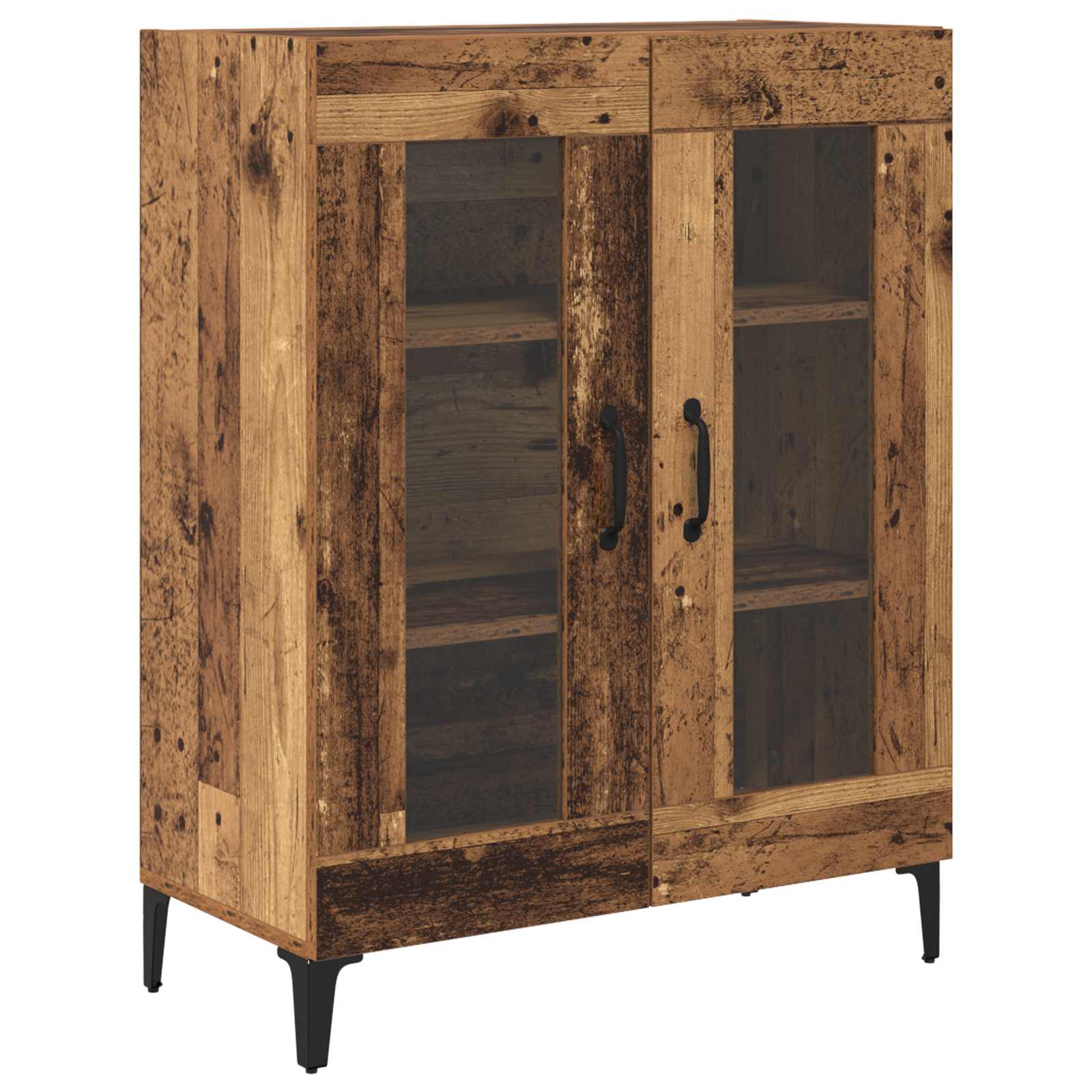 Haut Armoire Bois Ancien 69,5 x 34 x 180 cm Bois d'ingénierie - XIOS