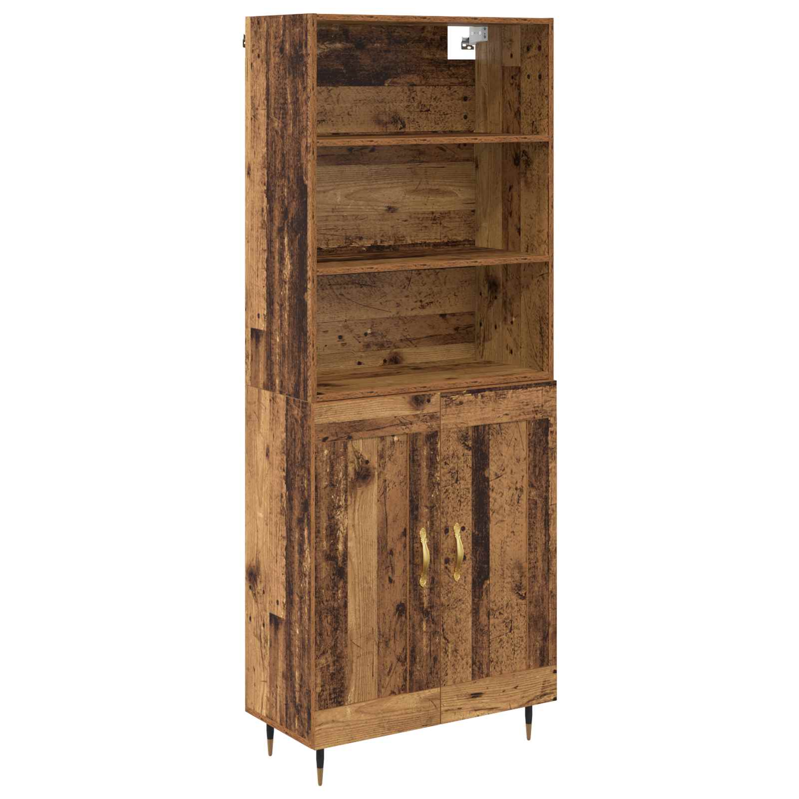 Haut Armoire Bois Ancien 69,5 x 34 x 180 cm Bois d'ingénierie - XIOS