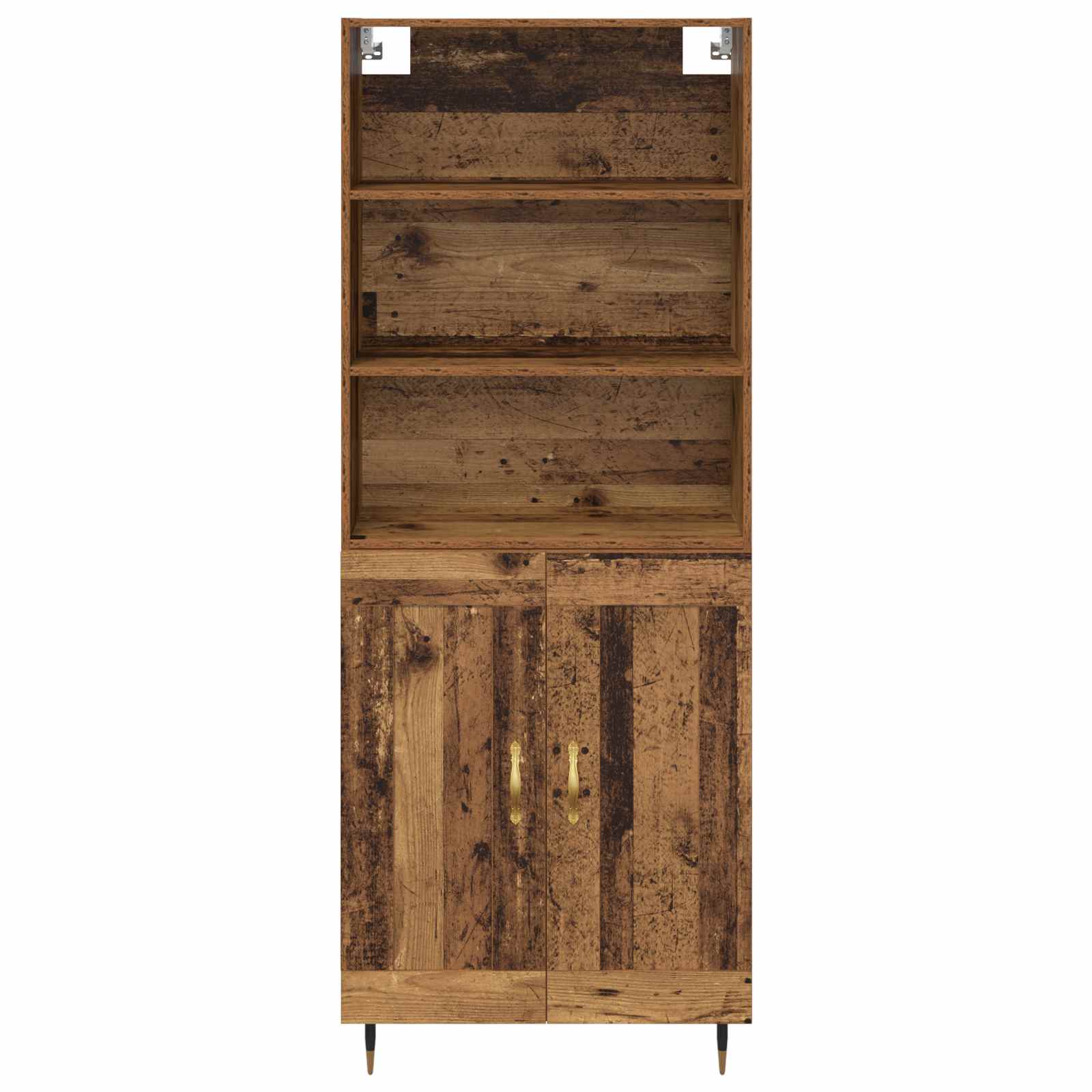 Haut Armoire Bois Ancien 69,5 x 34 x 180 cm Bois d'ingénierie - XIOS