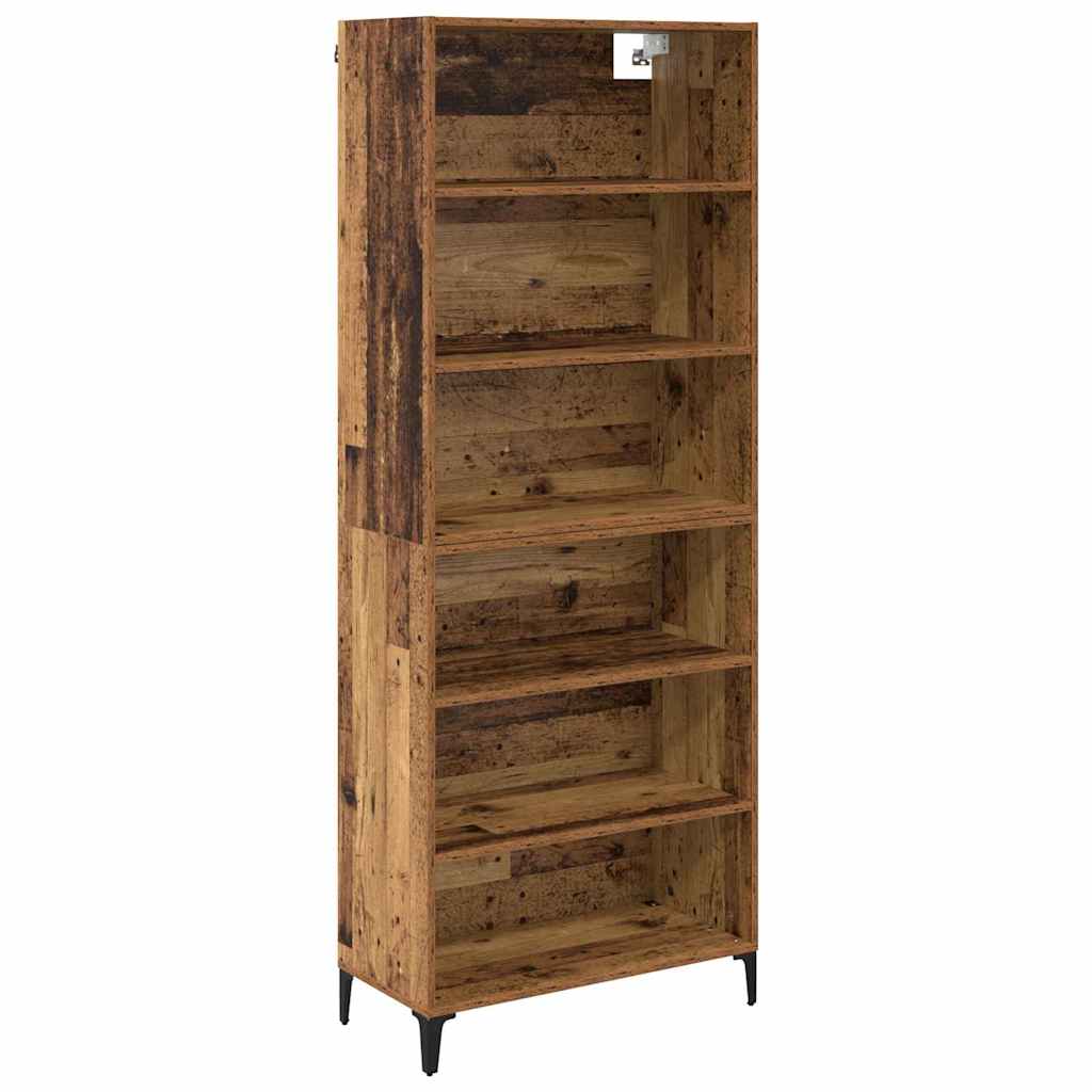 Haut Armoire Bois Ancien 69,5 x 34 x 180 cm Bois d'ingénierie - XIOS
