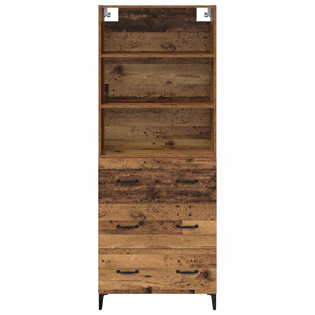 Haut Armoire Bois Ancien 69,5 x 34 x 180 cm Bois d'ingénierie - XIOS