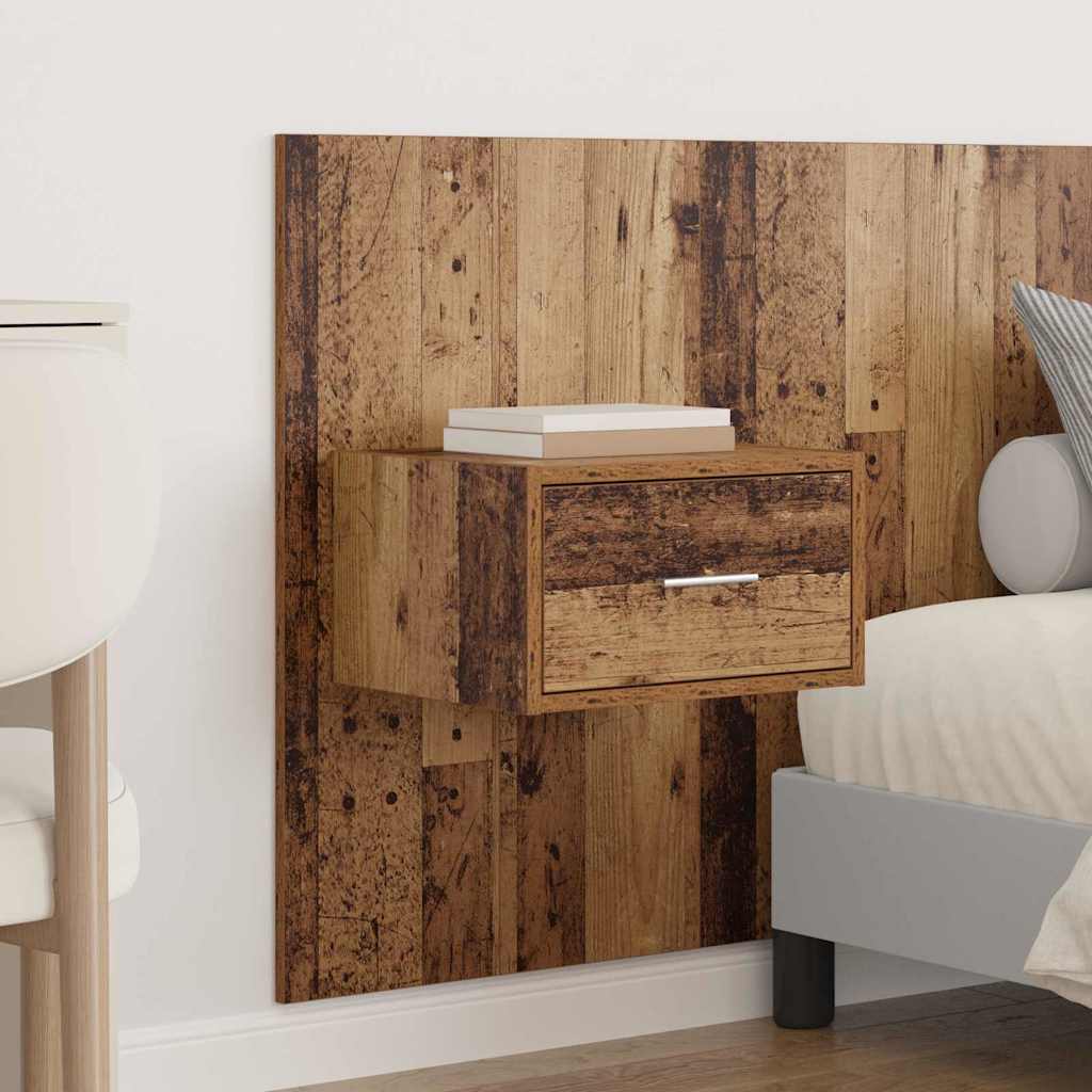 Tête de lit avec armoire 3 pcs Bois Ancien Bois d'ingénierie - XIOS