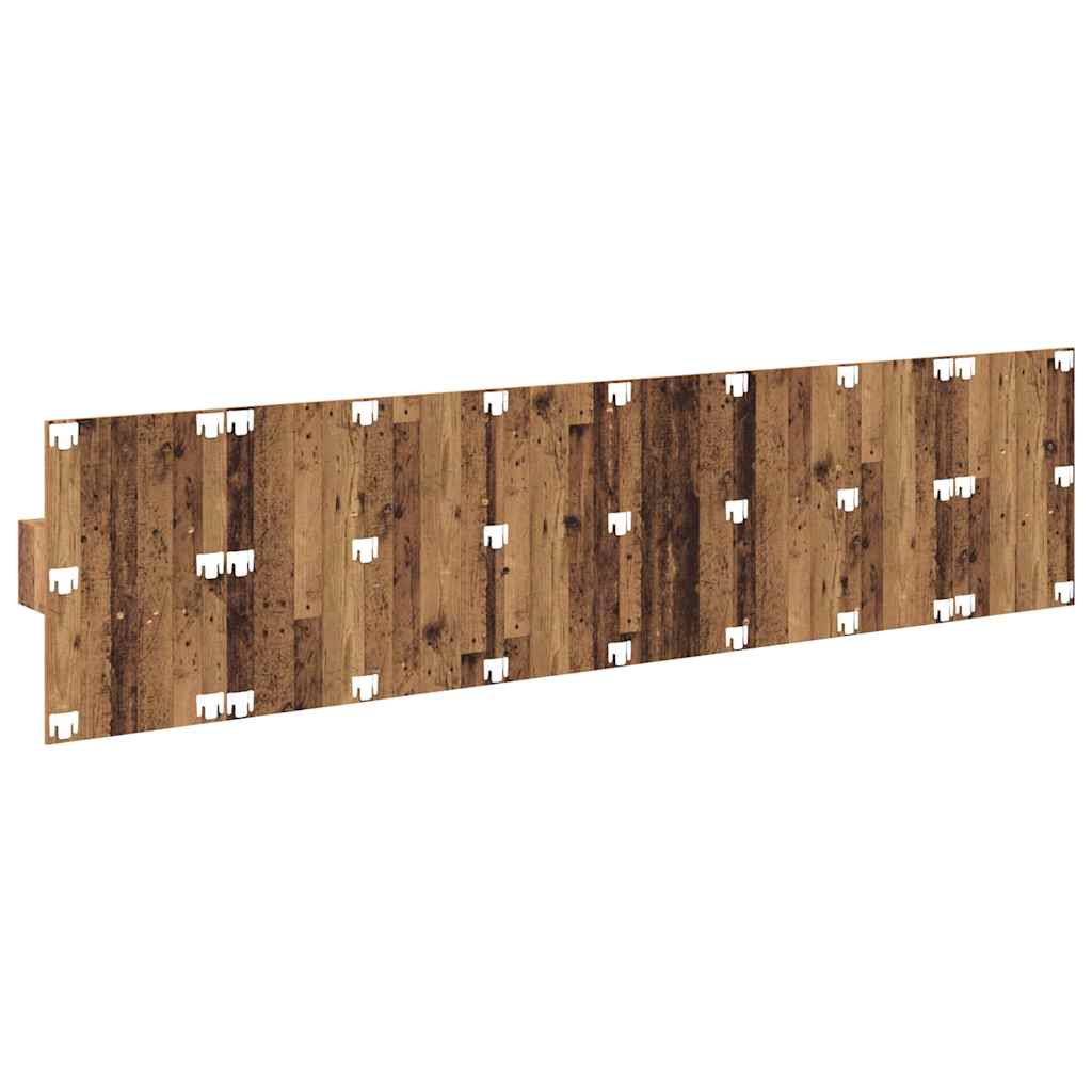 Tête de lit avec armoire 3 pcs Bois Ancien Bois d'ingénierie - XIOS
