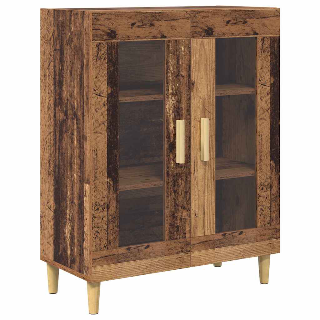 Haut Armoire Bois Ancien 69,5 x 34 x 180 cm Bois d'ingénierie - XIOS