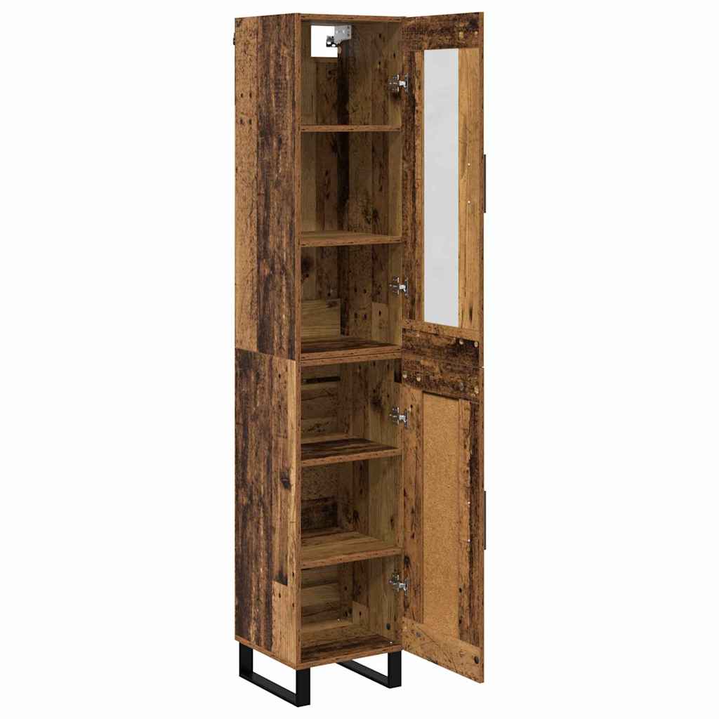 Haut Armoire Bois Ancien 69,5 x 34 x 180 cm Bois d'ingénierie - XIOS