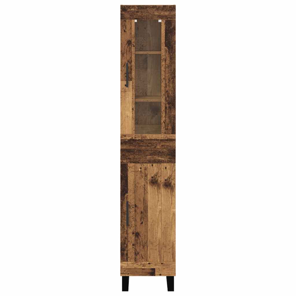 Haut Armoire Bois Ancien 69,5 x 34 x 180 cm Bois d'ingénierie - XIOS