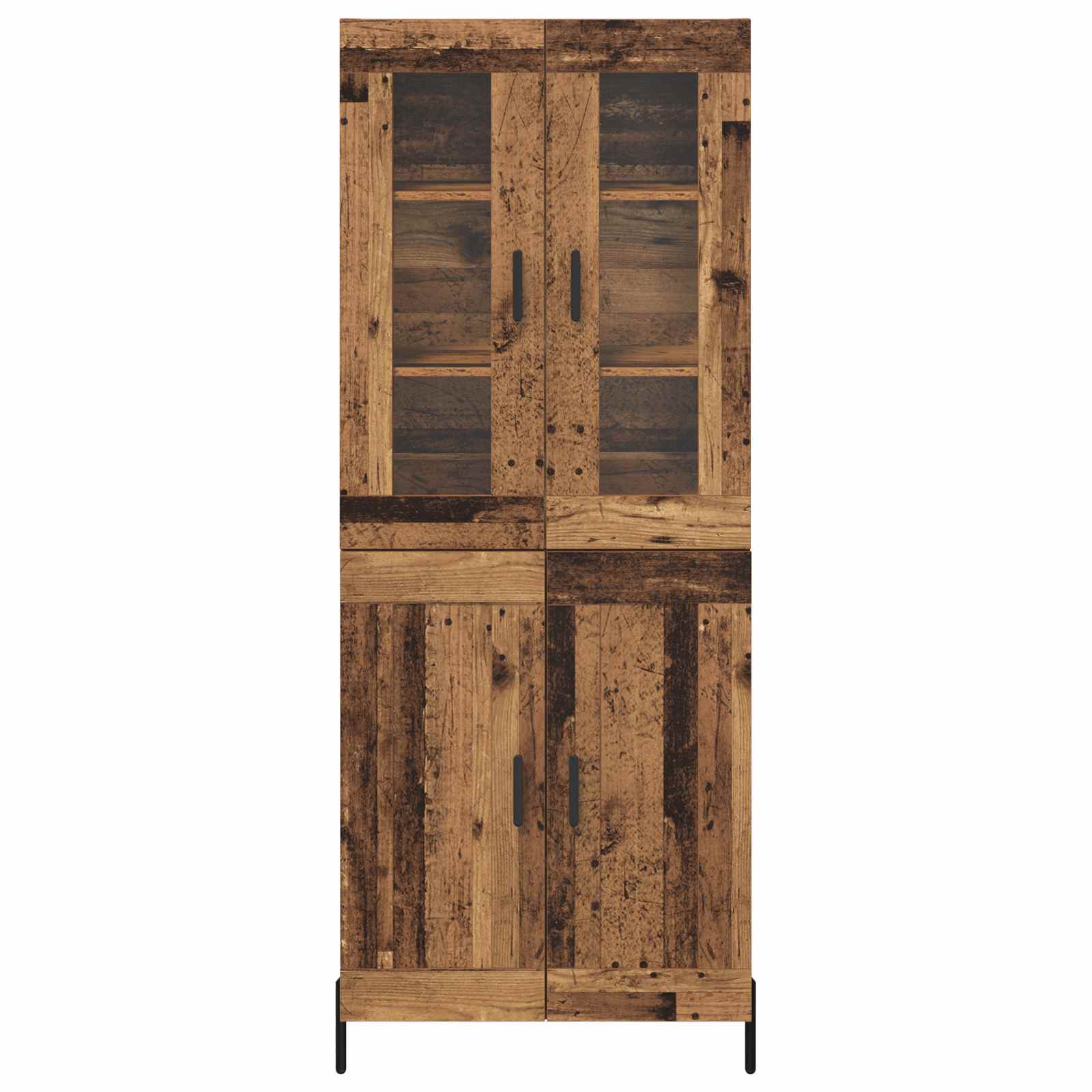 Haut Armoire Bois Ancien 69,5 x 34 x 180 cm Bois d'ingénierie - XIOS
