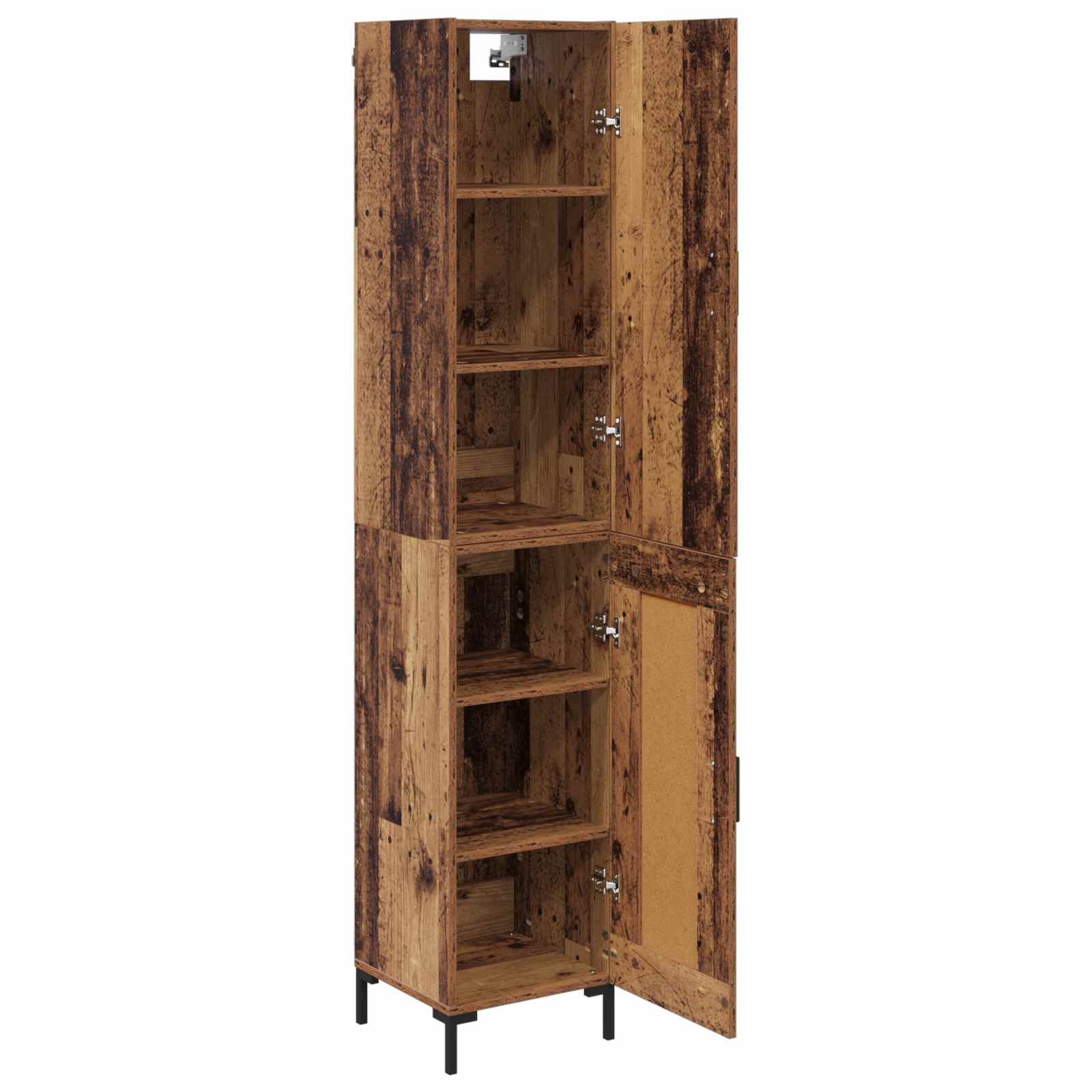 Haut Armoire Bois Ancien 69,5 x 34 x 180 cm Bois d'ingénierie - XIOS