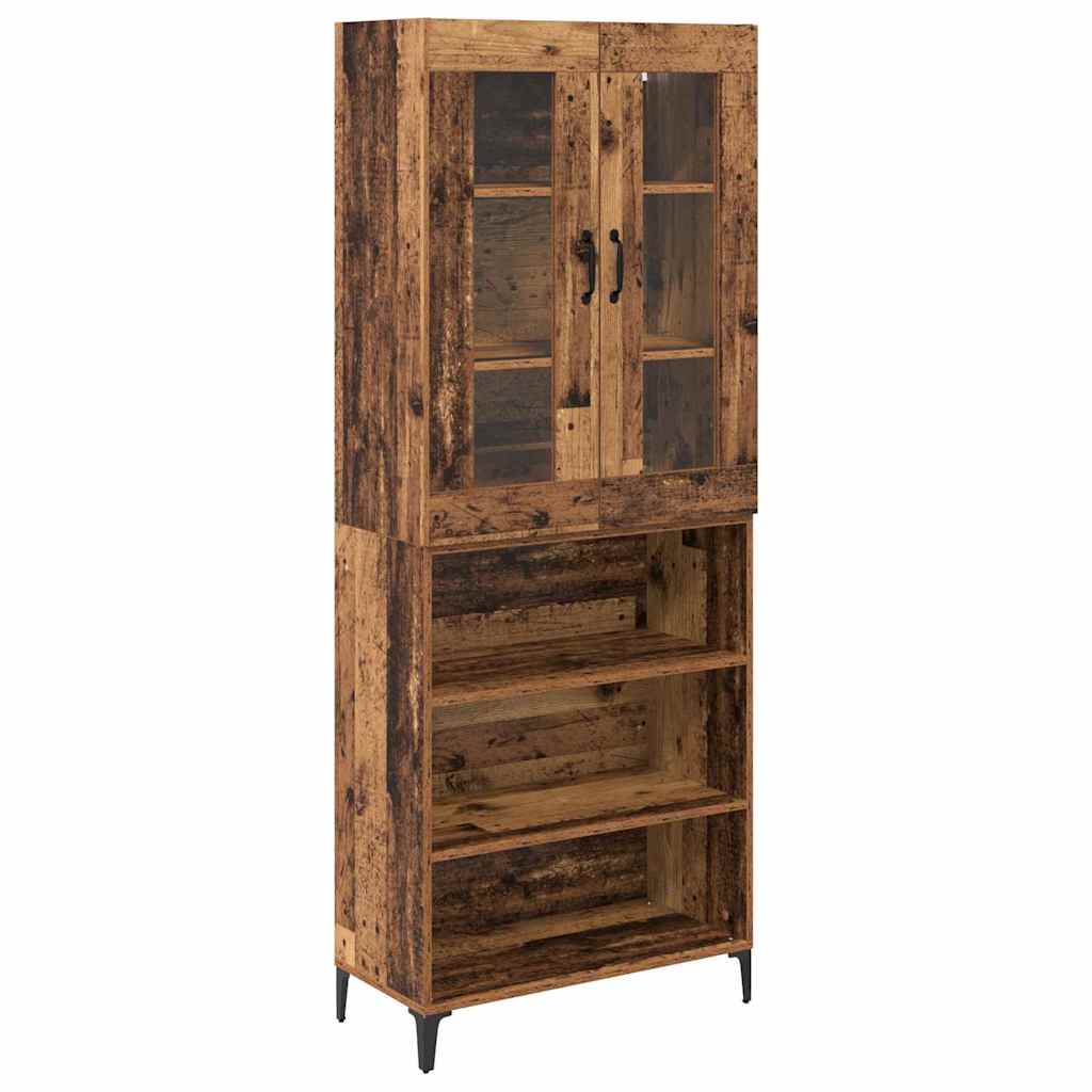 Haut Armoire Bois Ancien 69,5 x 34 x 180 cm Bois d'ingénierie - XIOS