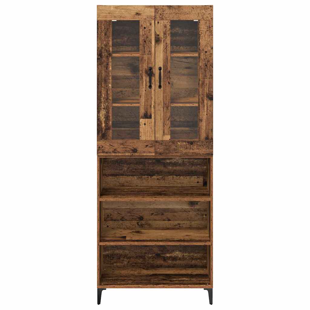 Haut Armoire Bois Ancien 69,5 x 34 x 180 cm Bois d'ingénierie - XIOS