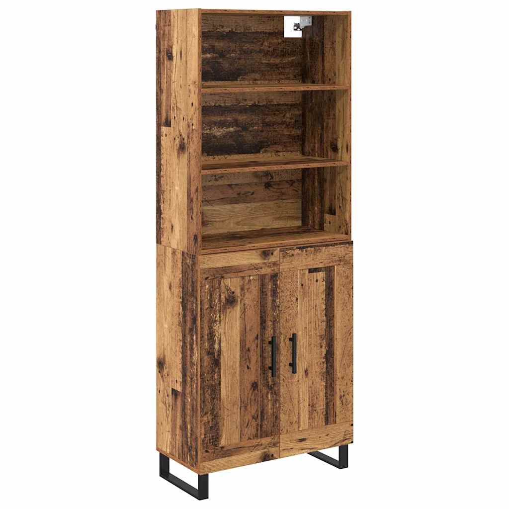 Haut Armoire Bois Ancien 69,5 x 34 x 180 cm - XIOS