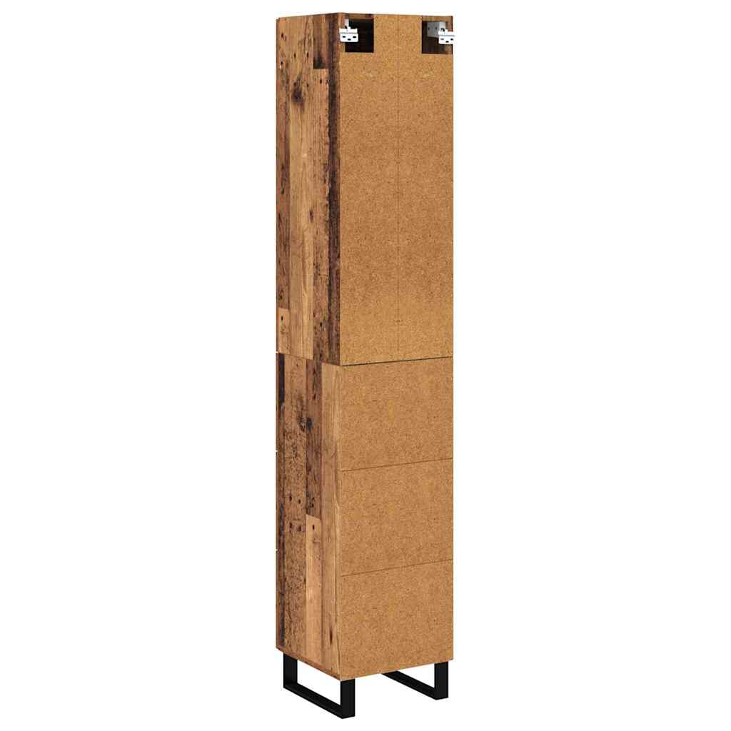 Haut Armoire Bois Ancien 34,5 x 34 x 180 cm Bois d'ingénierie - XIOS