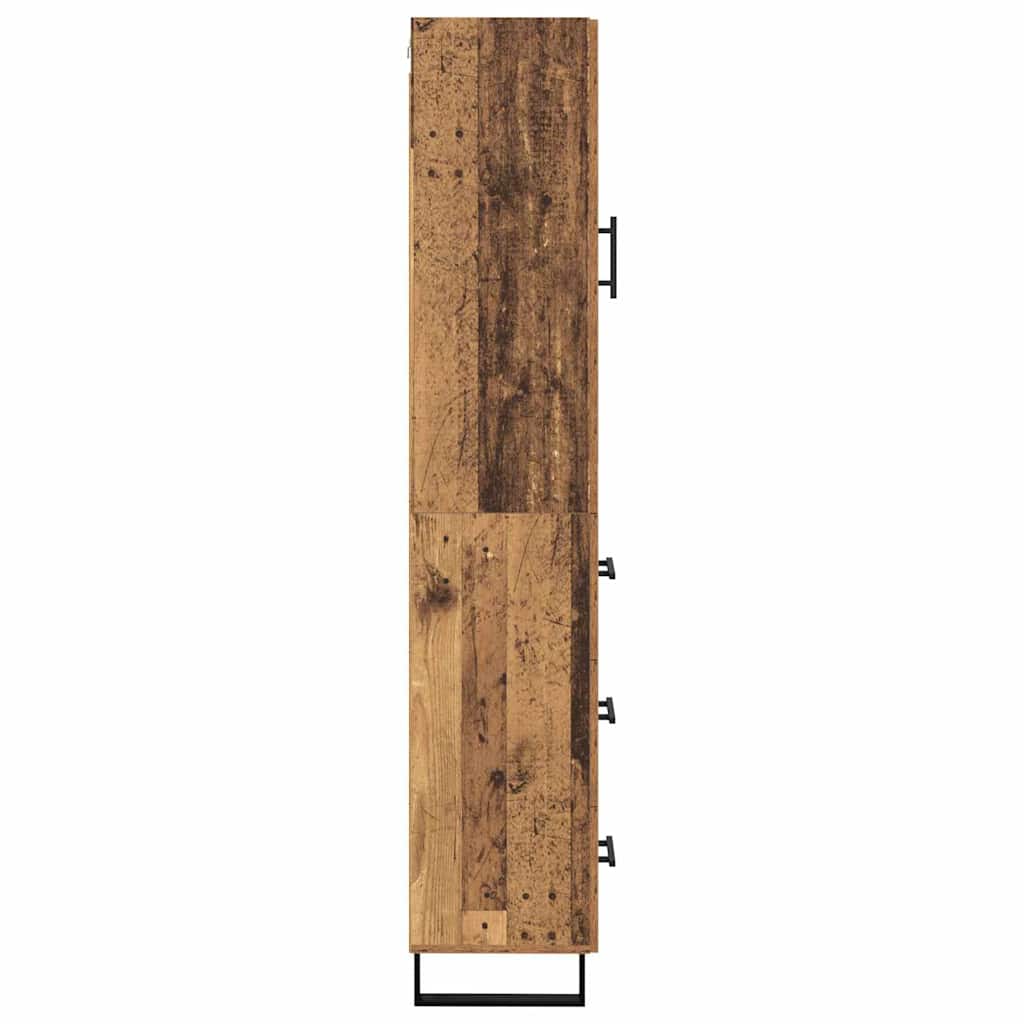 Haut Armoire Bois Ancien 34,5 x 34 x 180 cm Bois d'ingénierie - XIOS