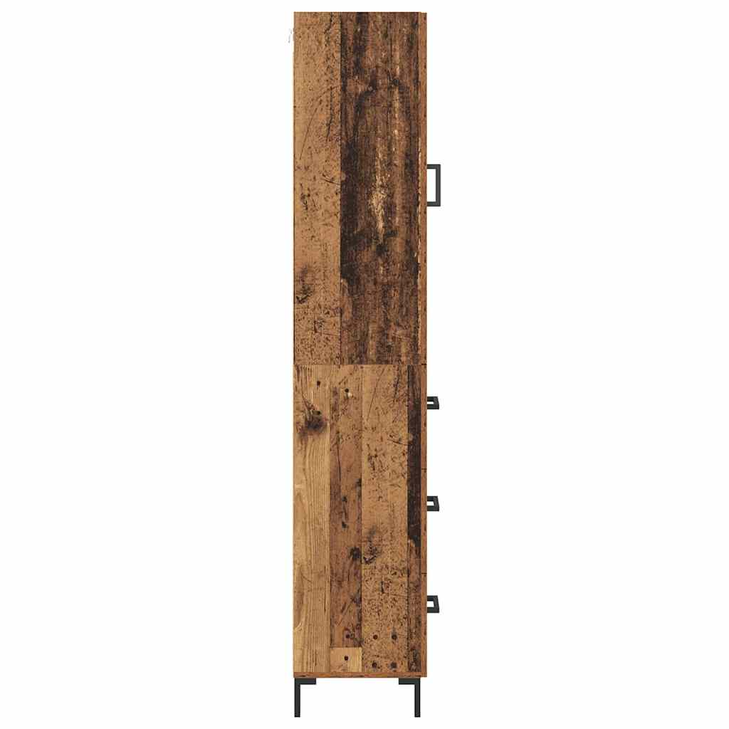 Haut Armoire Bois Ancien 69,5 x 34 x 180 cm Bois d'ingénierie - XIOS