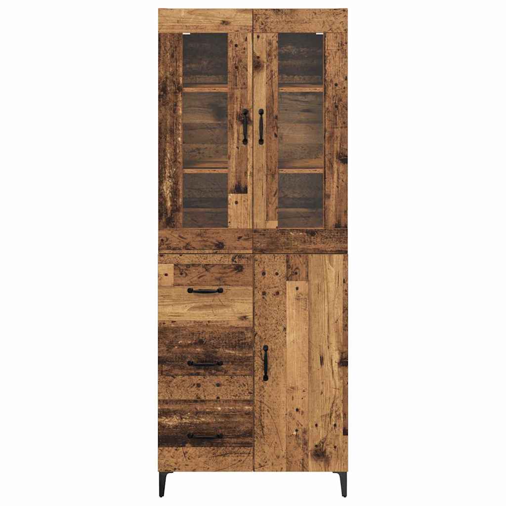 Haut Armoire Bois Ancien 69,5 x 34 x 180 cm Bois d'ingénierie - XIOS