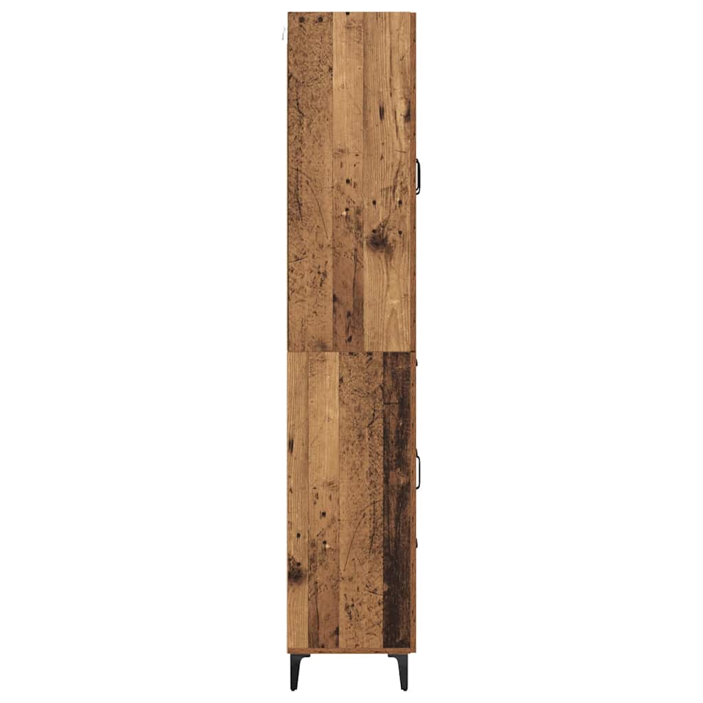Haut Armoire Bois Ancien 69,5 x 34 x 180 cm Bois d'ingénierie - XIOS