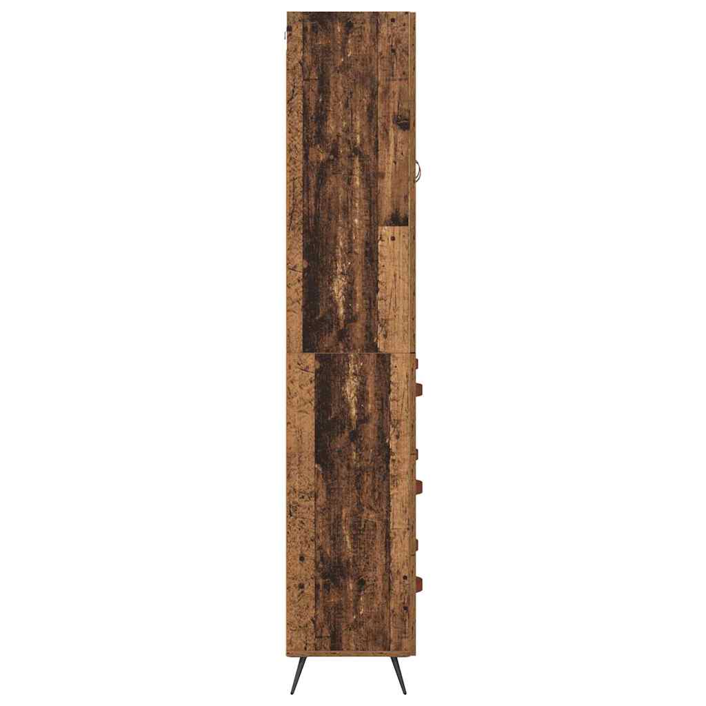 Haut Armoire Bois Ancien 69,5 x 34 x 180 cm Bois d'ingénierie - XIOS