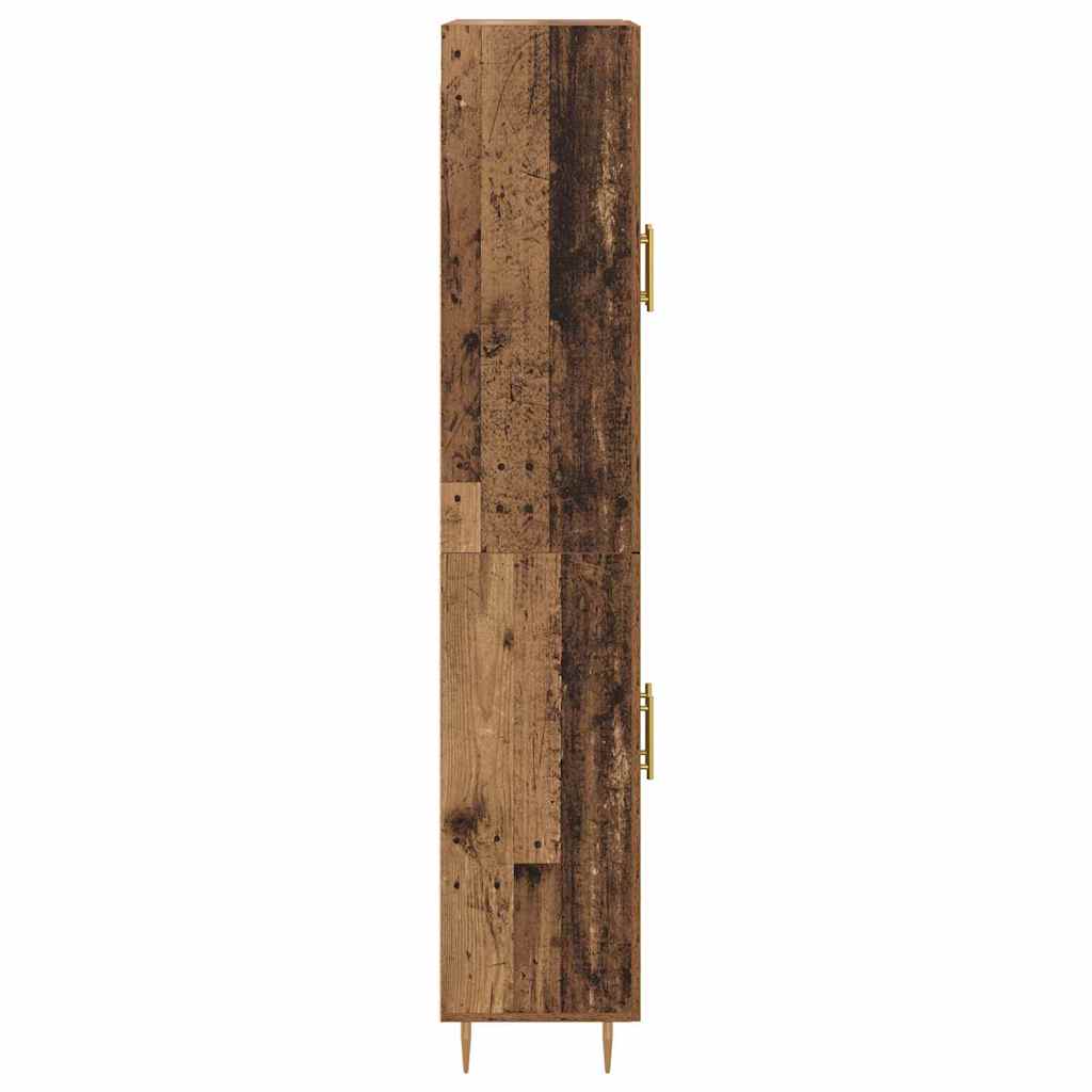 Haut Armoire Bois Ancien 69,5 x 34 x 180 cm Bois d'ingénierie - XIOS