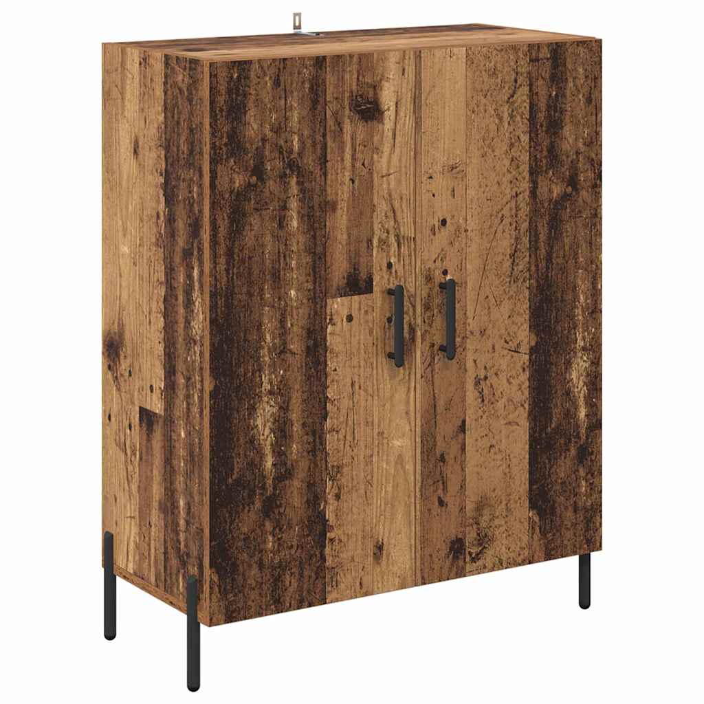 Haut Armoire Bois Ancien 69,5 x 34 x 180 cm Bois d'ingénierie - XIOS