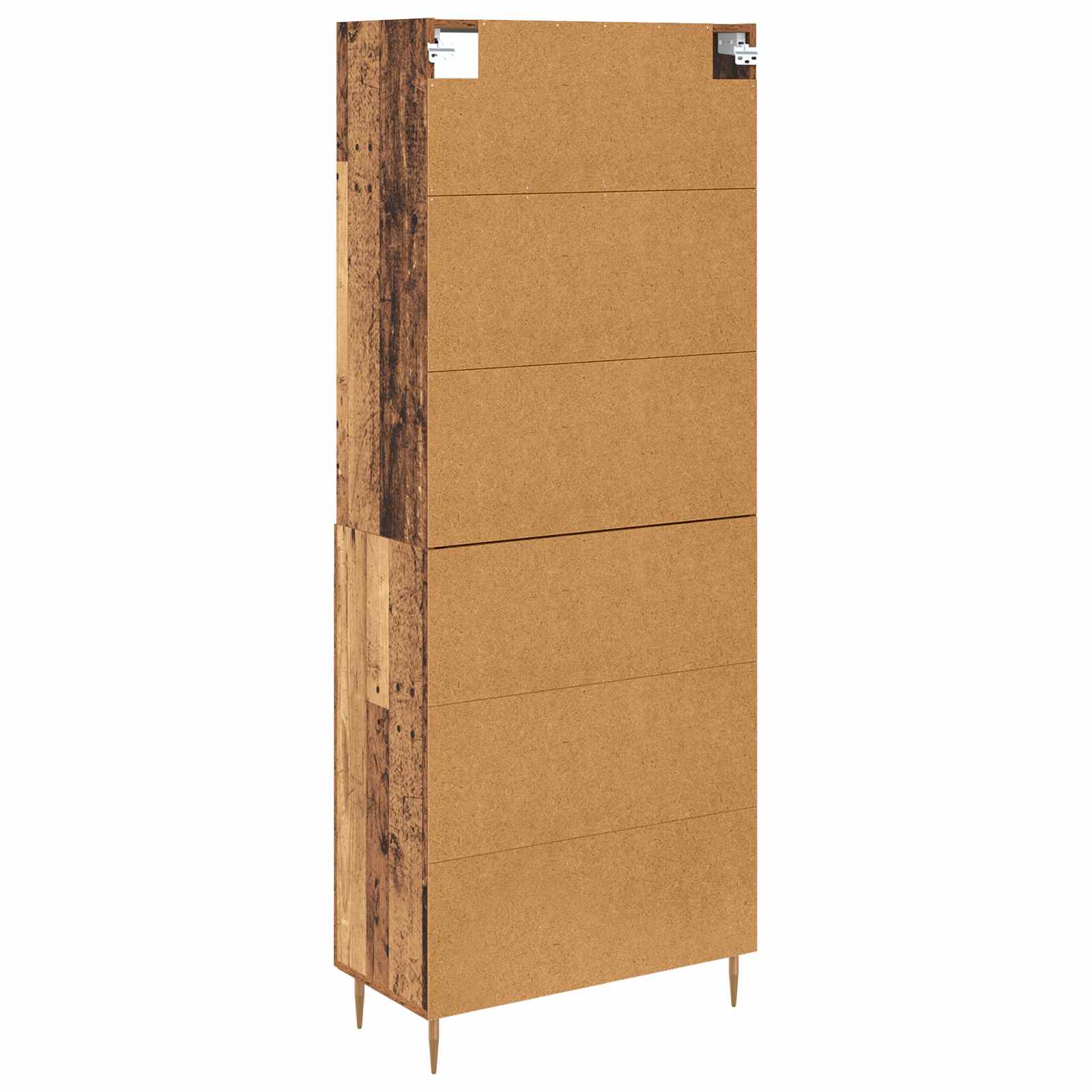 Haut Armoire Bois ancien 69,5 x 34 x 180 cm Bois d'ingénierie - XIOS