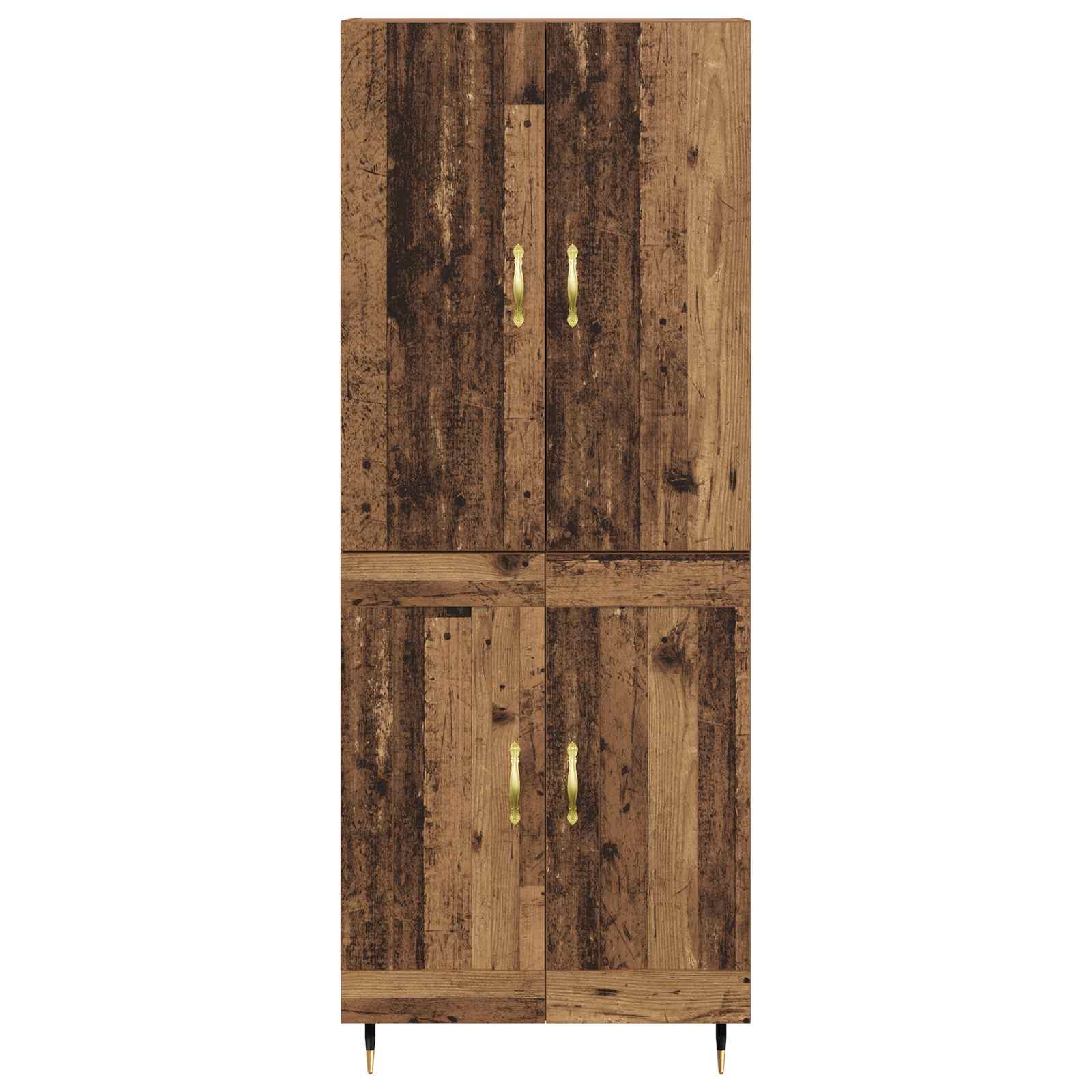Haut Armoire Bois Ancien 69,5 x 34 x 180 cm Bois d'ingénierie - XIOS