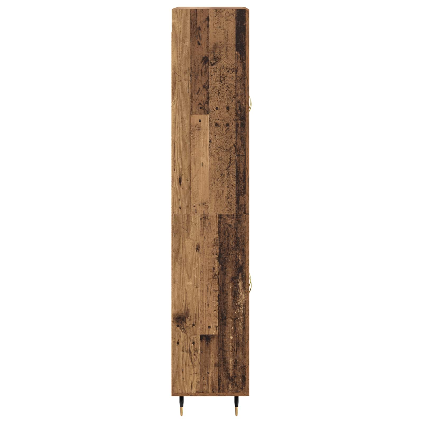 Haut Armoire Bois Ancien 69,5 x 34 x 180 cm Bois d'ingénierie - XIOS