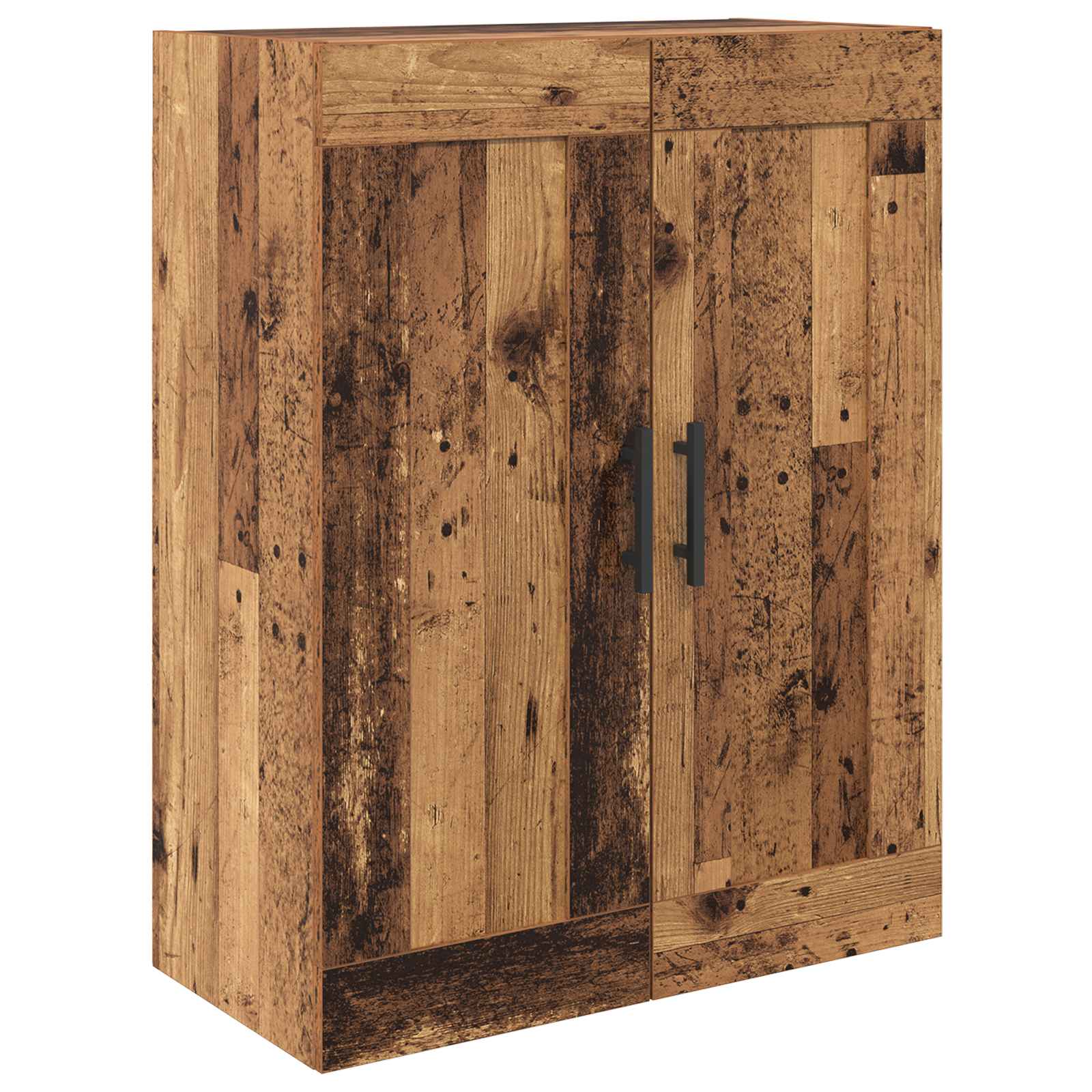 Haut Armoire 2 pc Bois ancien 69,5 x 34 x 180 cm