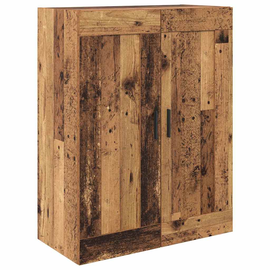 Haut Armoire avec tiroir 2 pcs Bois Ancien Bois d'ingénierie - XIOS