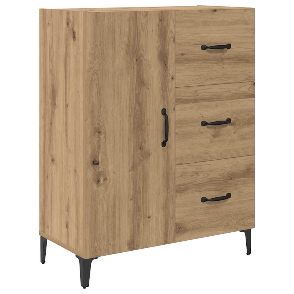 Haut Armoire Chêne artisanal 69,5 x 34 x 180 cm