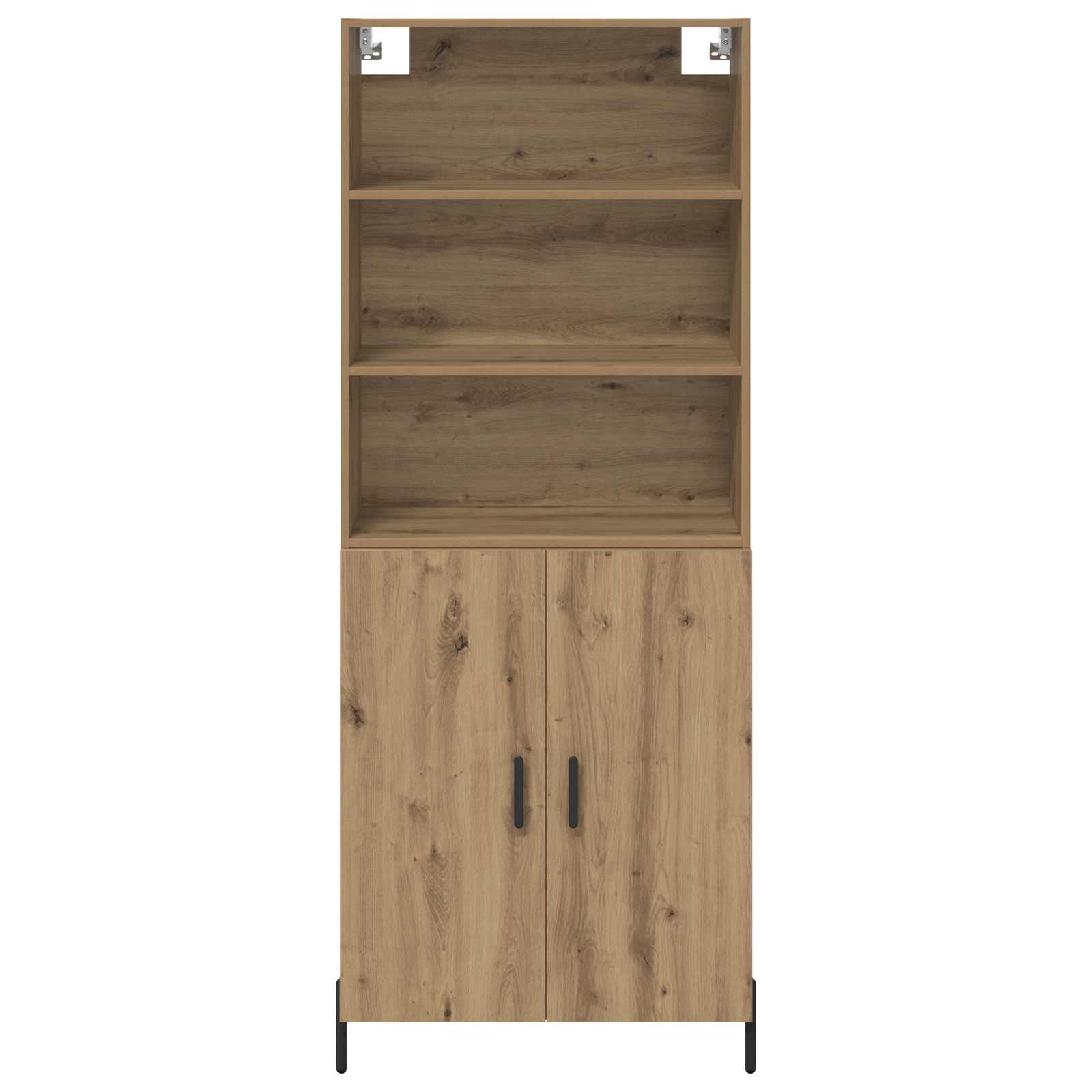 Haut Armoire Chêne artisanal 69,5 x 32,5 x 180 cm - XIOS