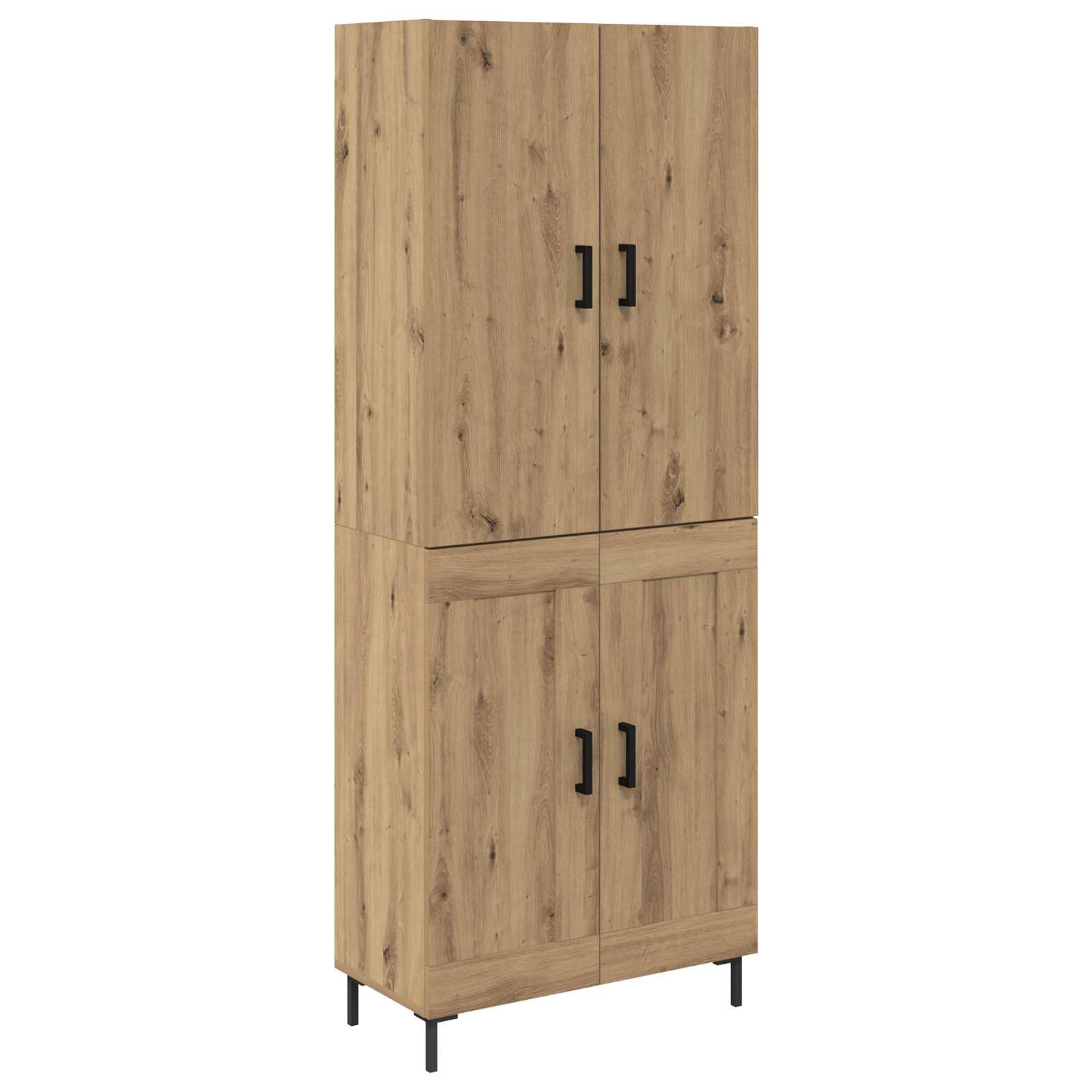 Haut Armoire Chêne artisanal 69,5 x 34 x 180 cm