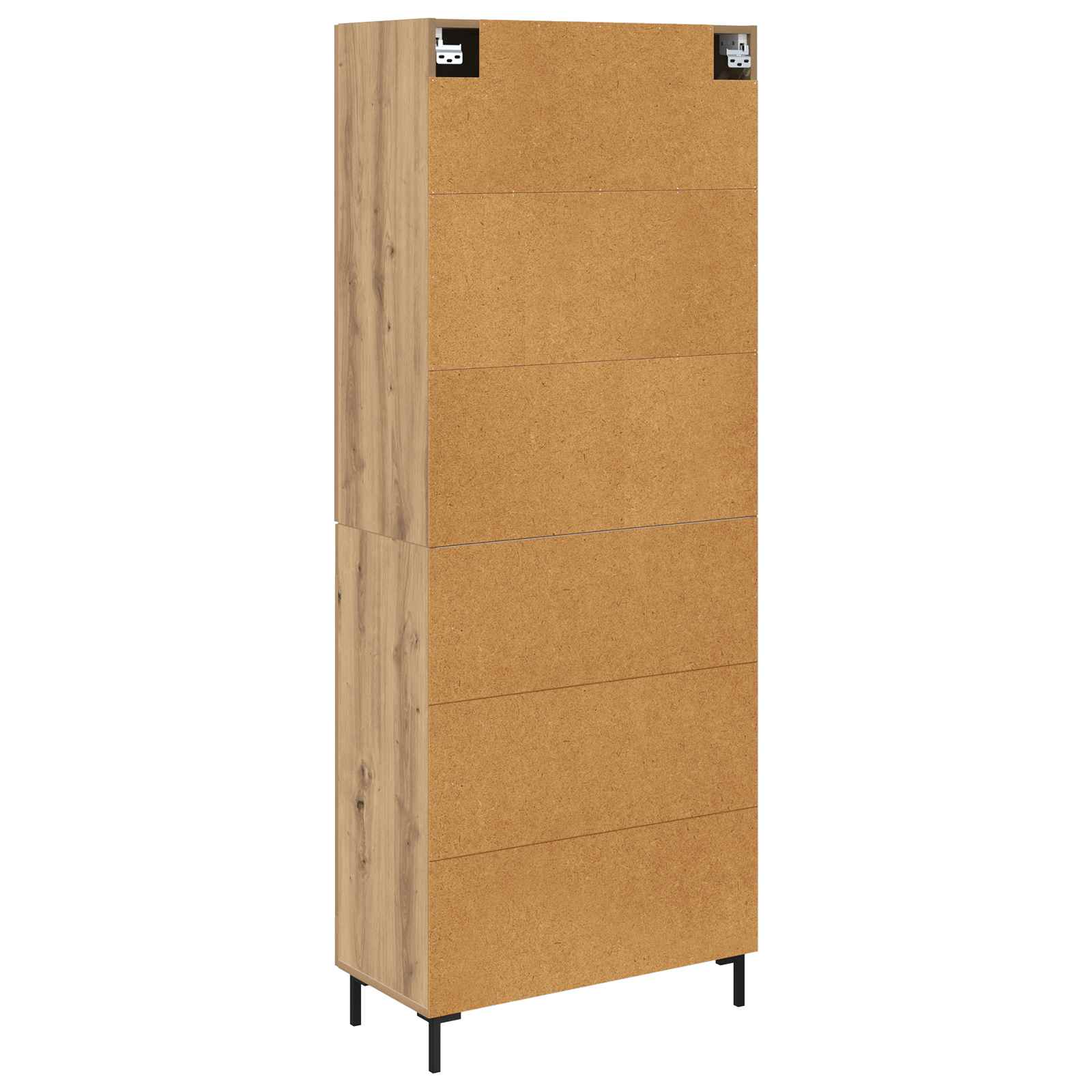 Haut Armoire Chêne artisanal 69,5 x 34 x 180 cm