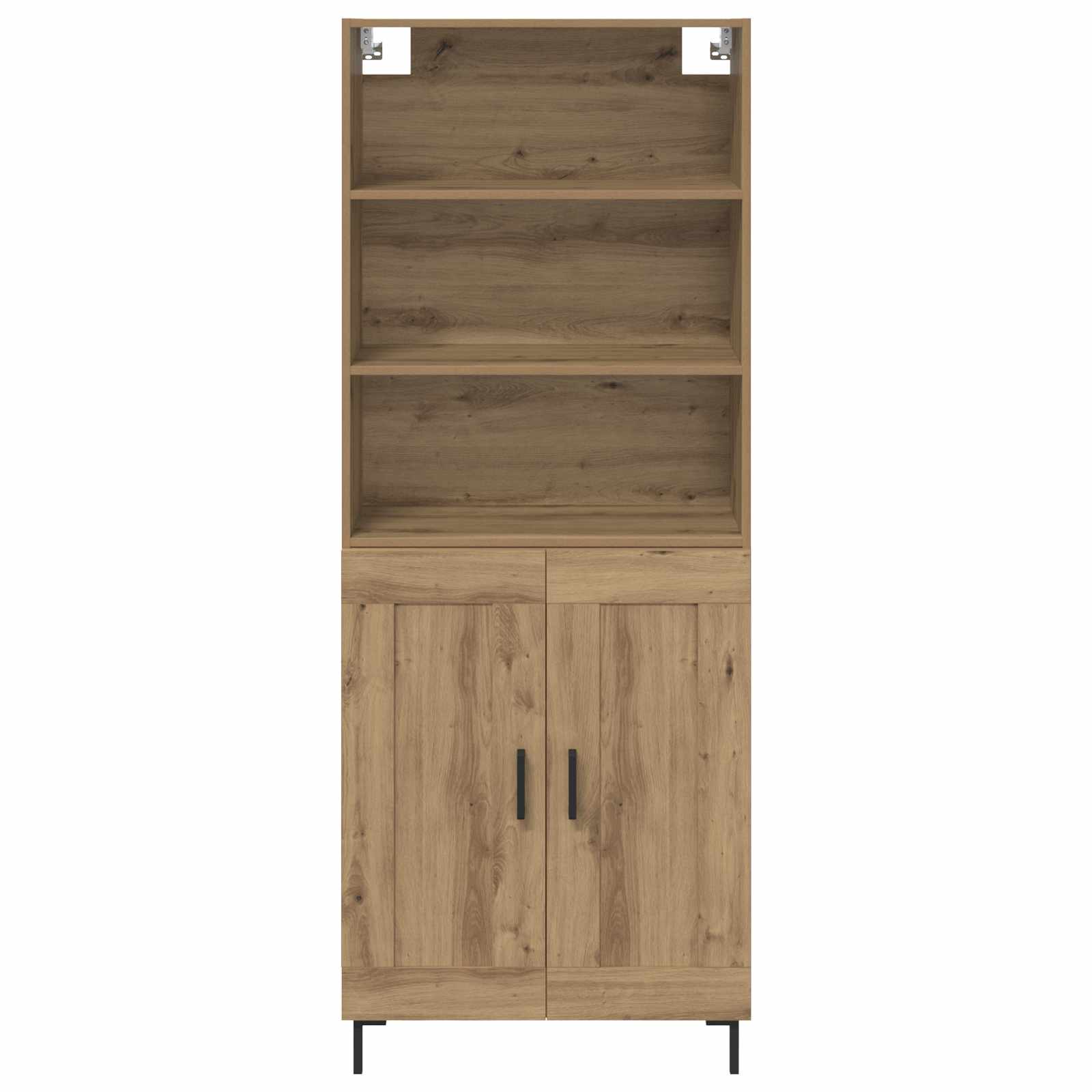 Haut Armoire Chêne artisanal 69,5 x 34 x 180 cm - XIOS