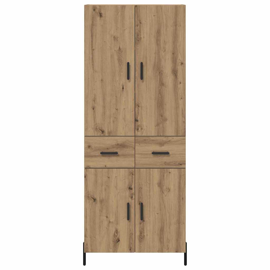 Haut Armoire Chêne artisanal 69,5 x 34 x 180 cm