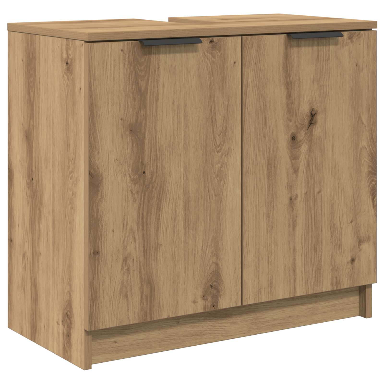 Ensemble de mobilier de salle de bain 3 pc Chêne artisanal