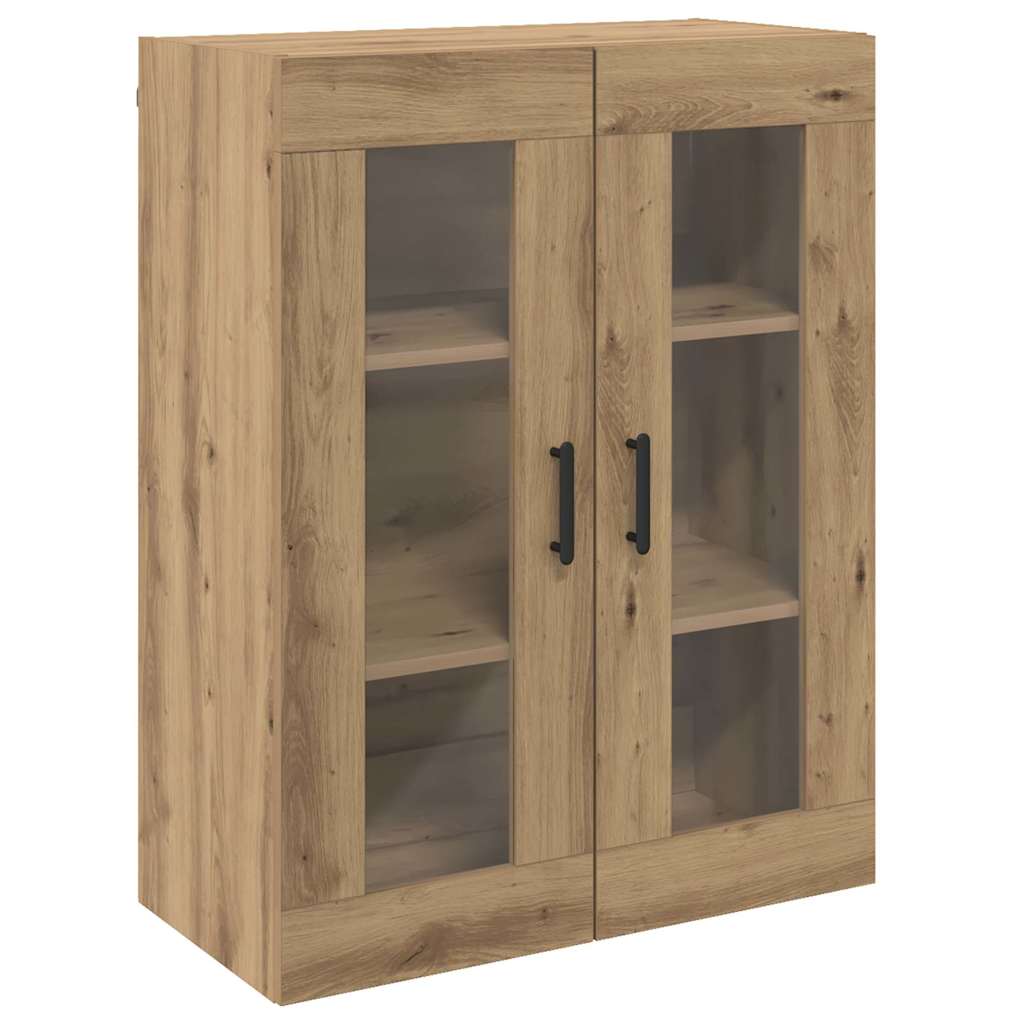 Haut Armoire Montage mural Chêne artisanal 69,5 x 34 x 180 cm - XIOS
