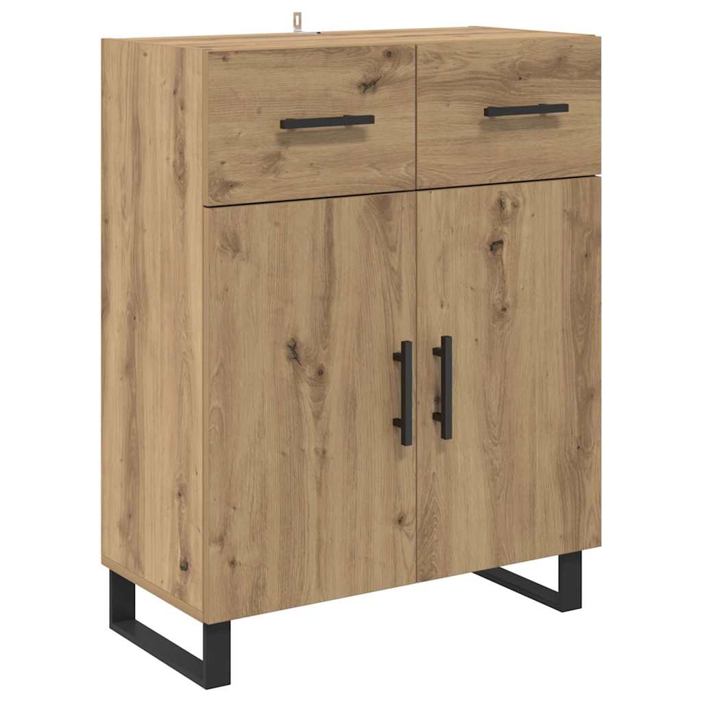 Haut Armoire 2 pc Chêne artisanal 69,5 x 34 x 180 cm - XIOS