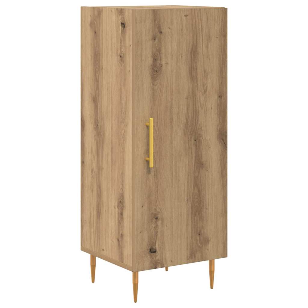 Haut Armoire 2 pcs Chêne artisanal Verre - XIOS