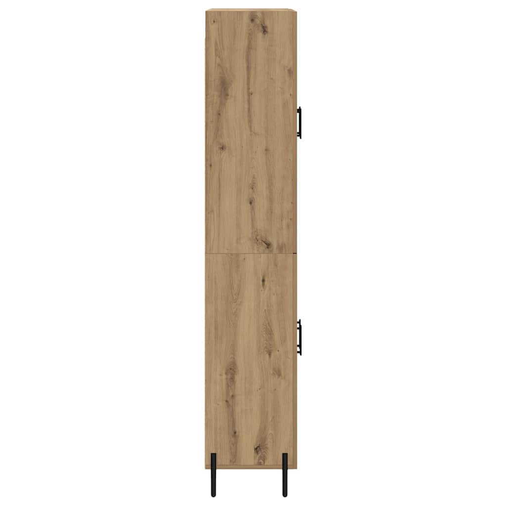 Haut Armoire Chêne artisanal 69,5 x 34 x 180 cm