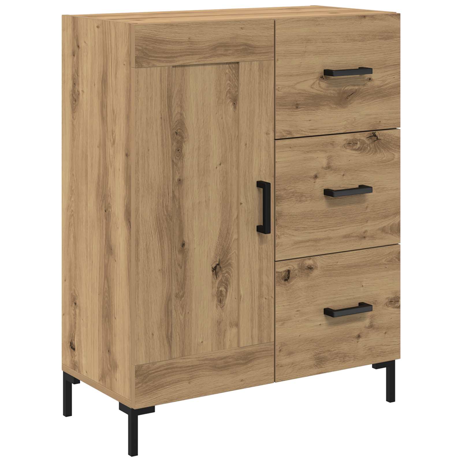 Haut Armoire Chêne artisanal 69,5 x 34 x 180 cm