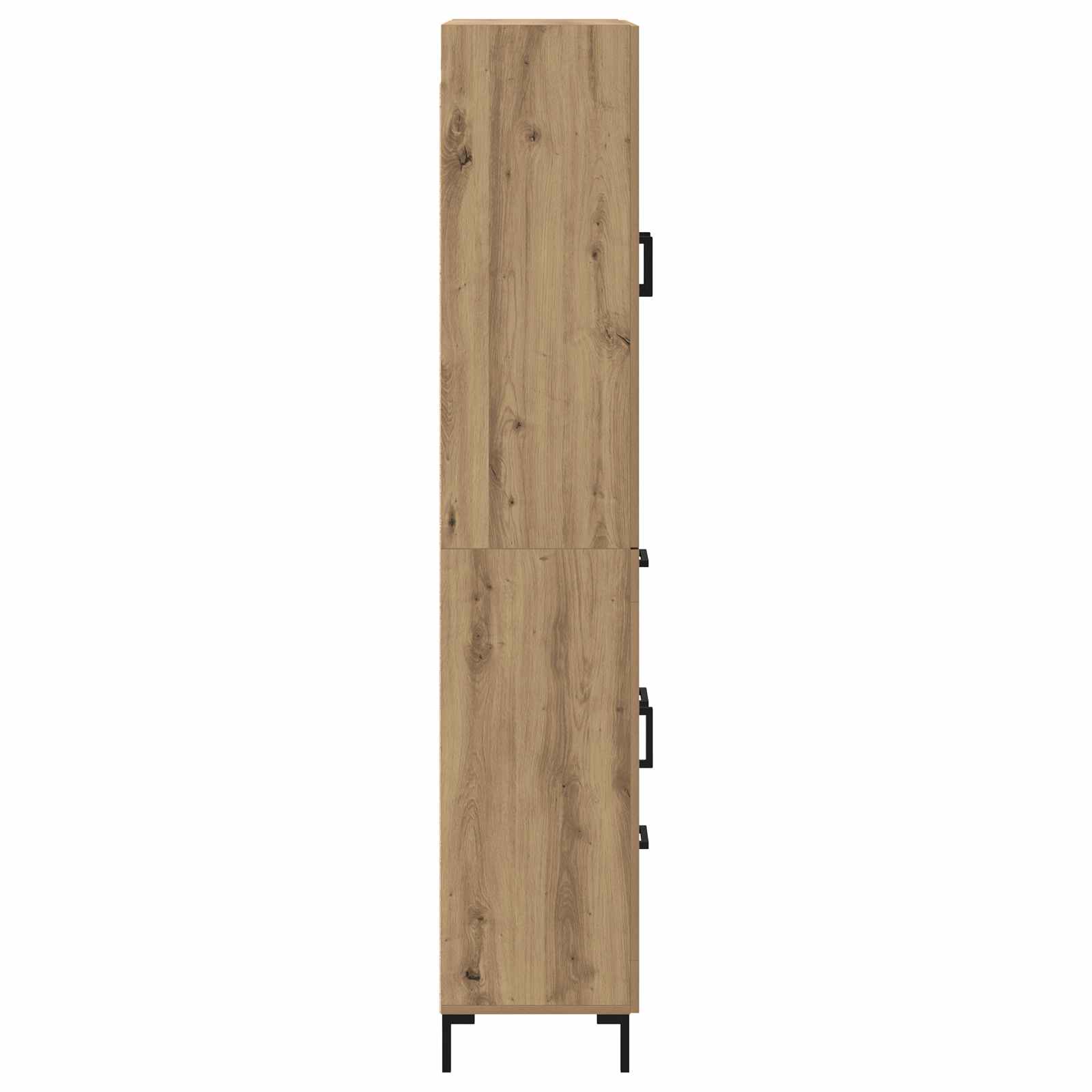 Haut Armoire Montage mural Chêne artisanal 69,5 x 34 x 180 cm - XIOS