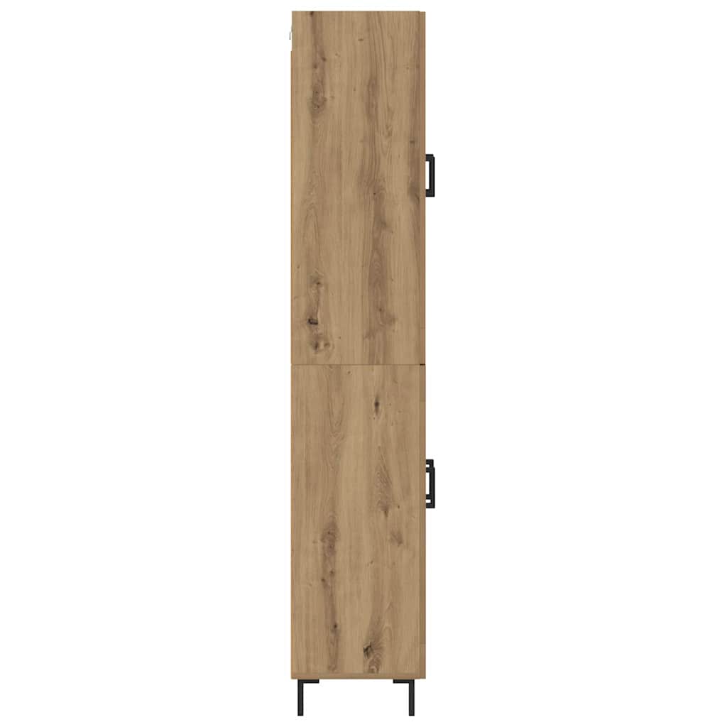 Haut Armoire Chêne artisanal 69,5 x 34 x 180 cm - XIOS
