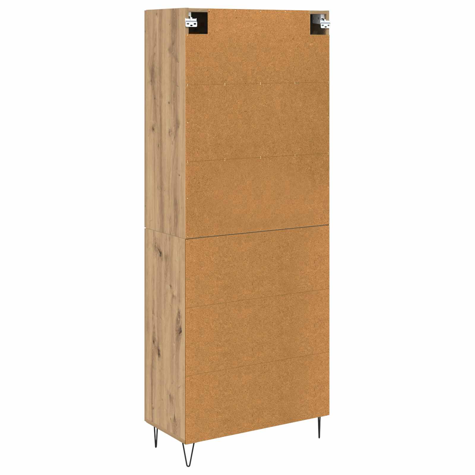 Haut Armoire Chêne artisanal 69,5 x 34 x 180 cm - XIOS