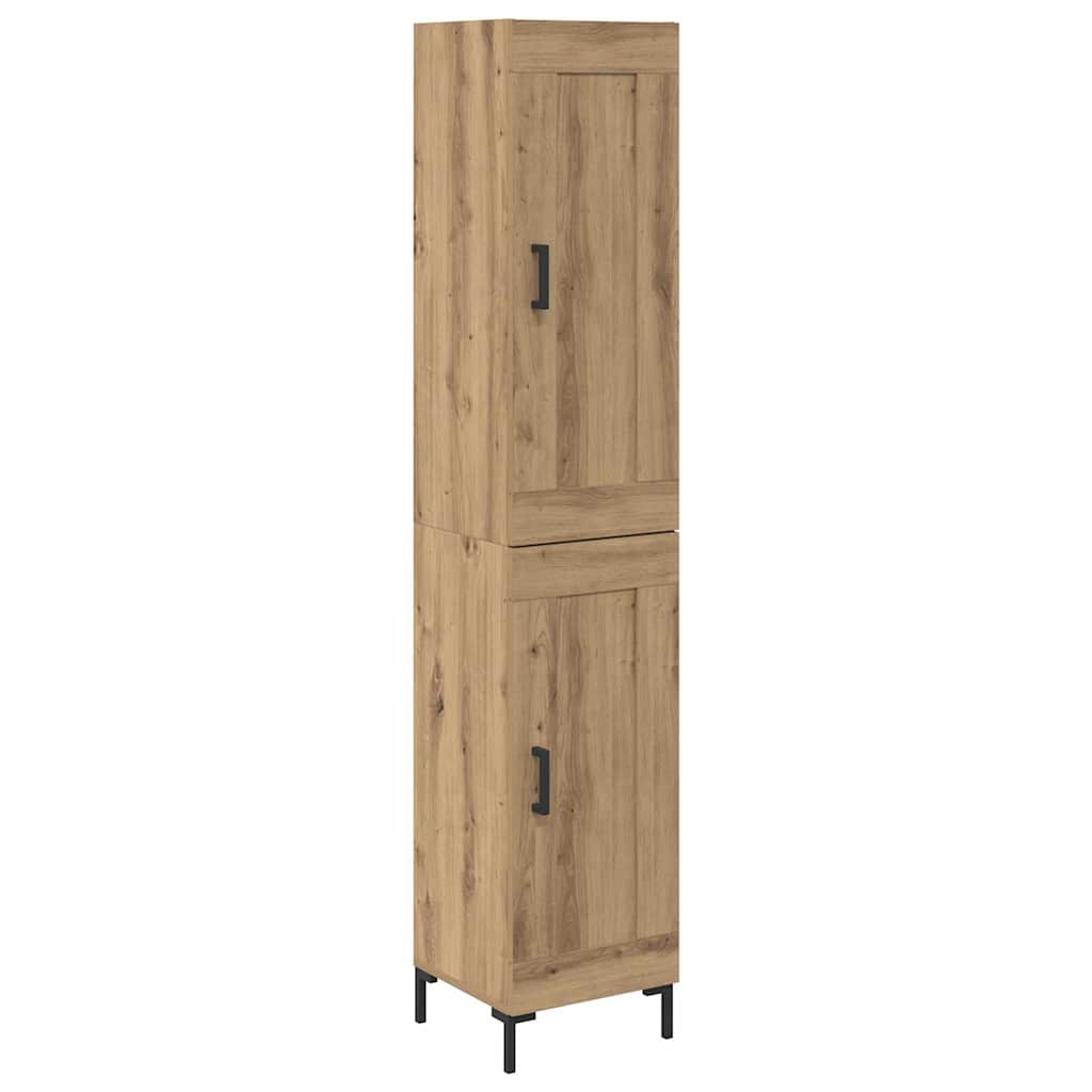 Haut Armoire Chêne artisanal 34,5 x 34 x 180 cm - XIOS