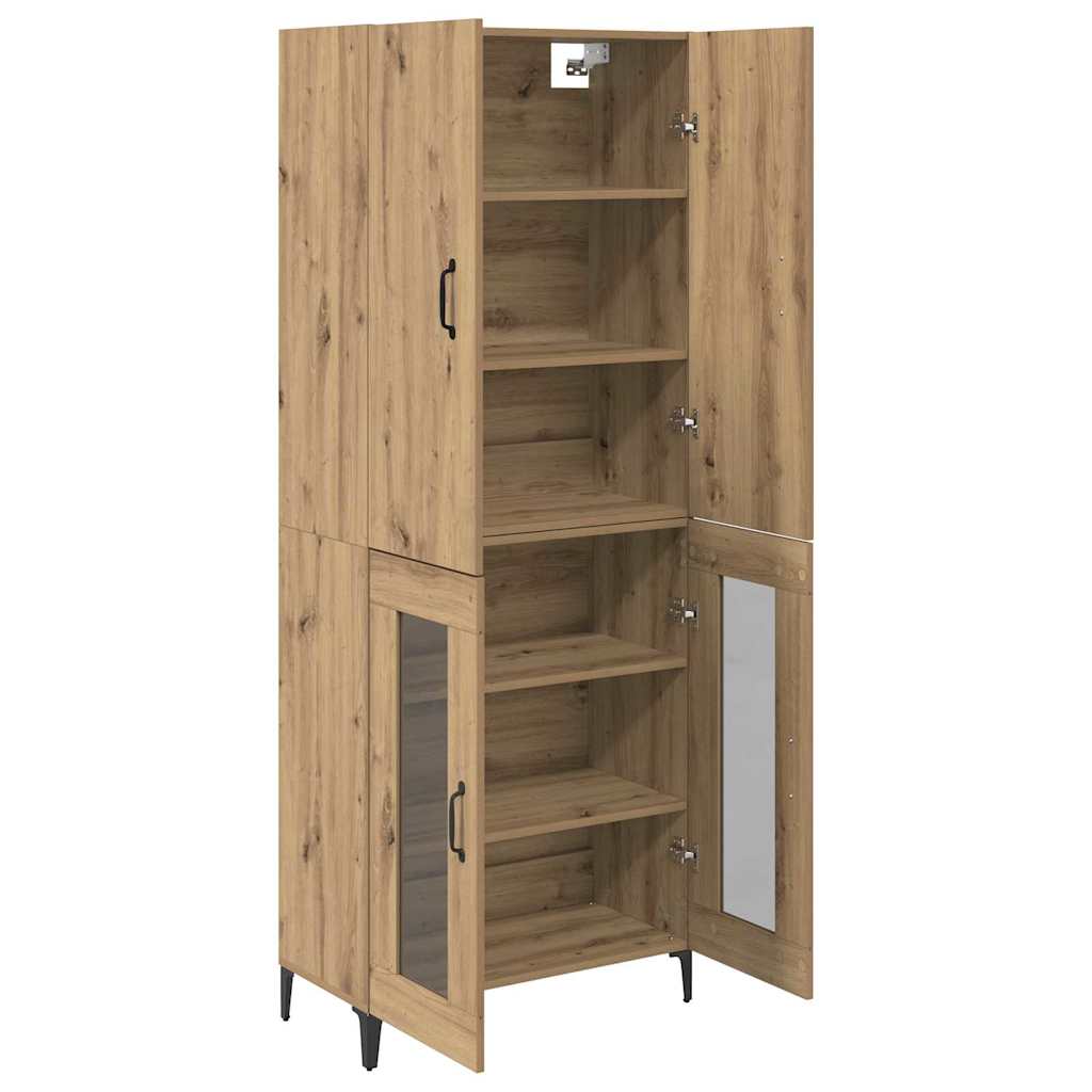Haut Armoire Chêne artisanal 69,5 x 34 x 180 cm