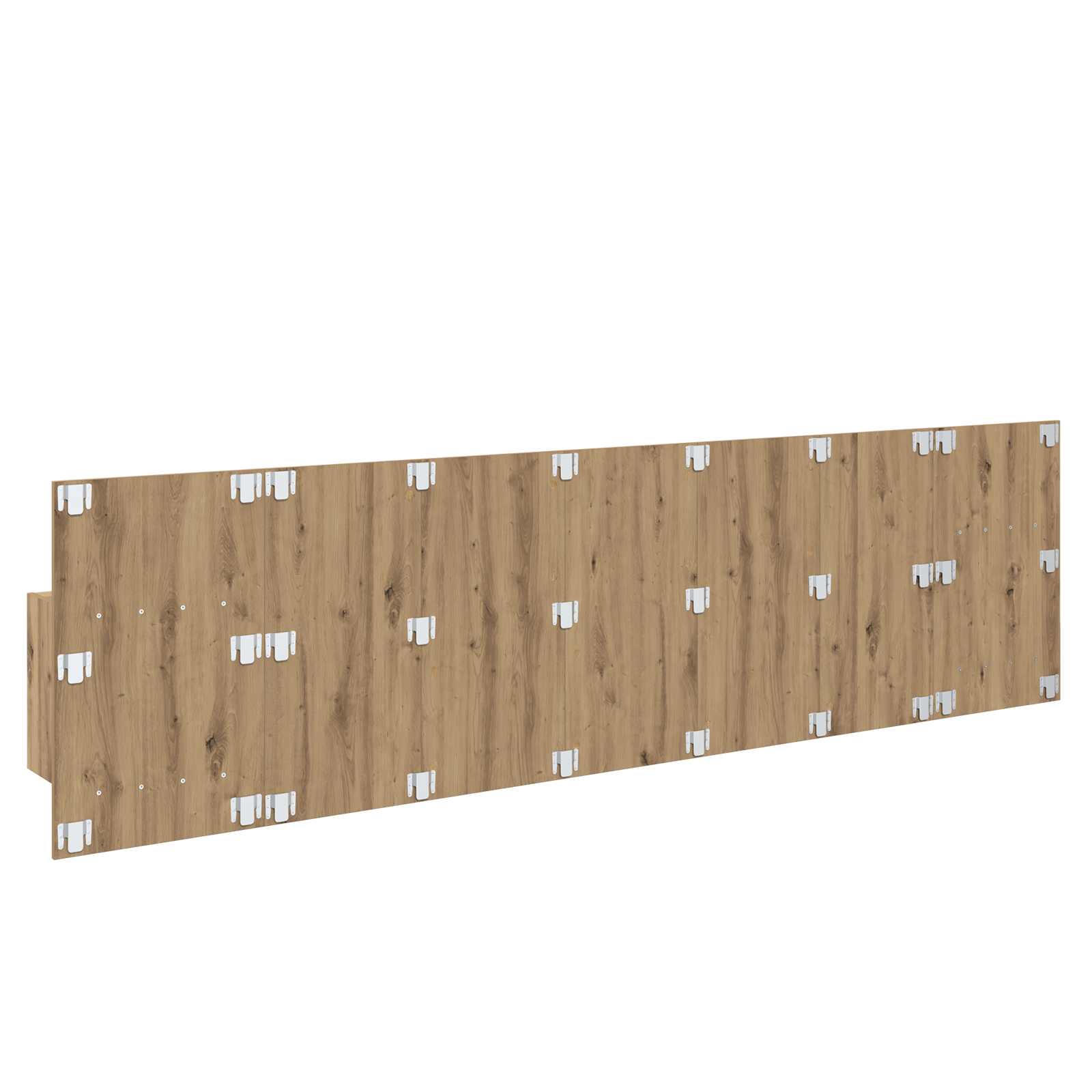 Tête de lit avec armoire avec tiroir 3 pcs Chêne artisanal - XIOS