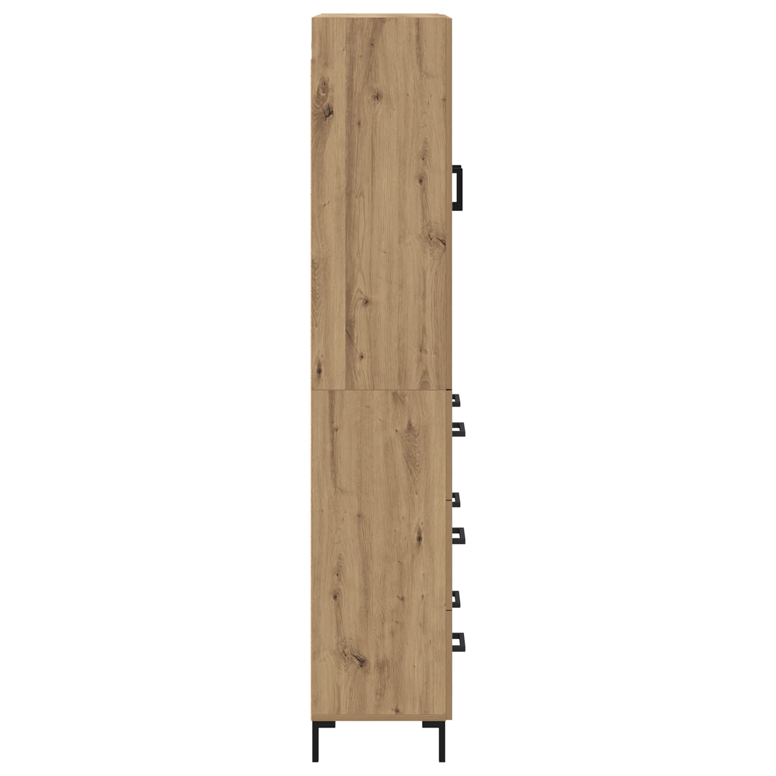 Haut Armoire Chêne artisanal 69,5 x 34 x 180 cm