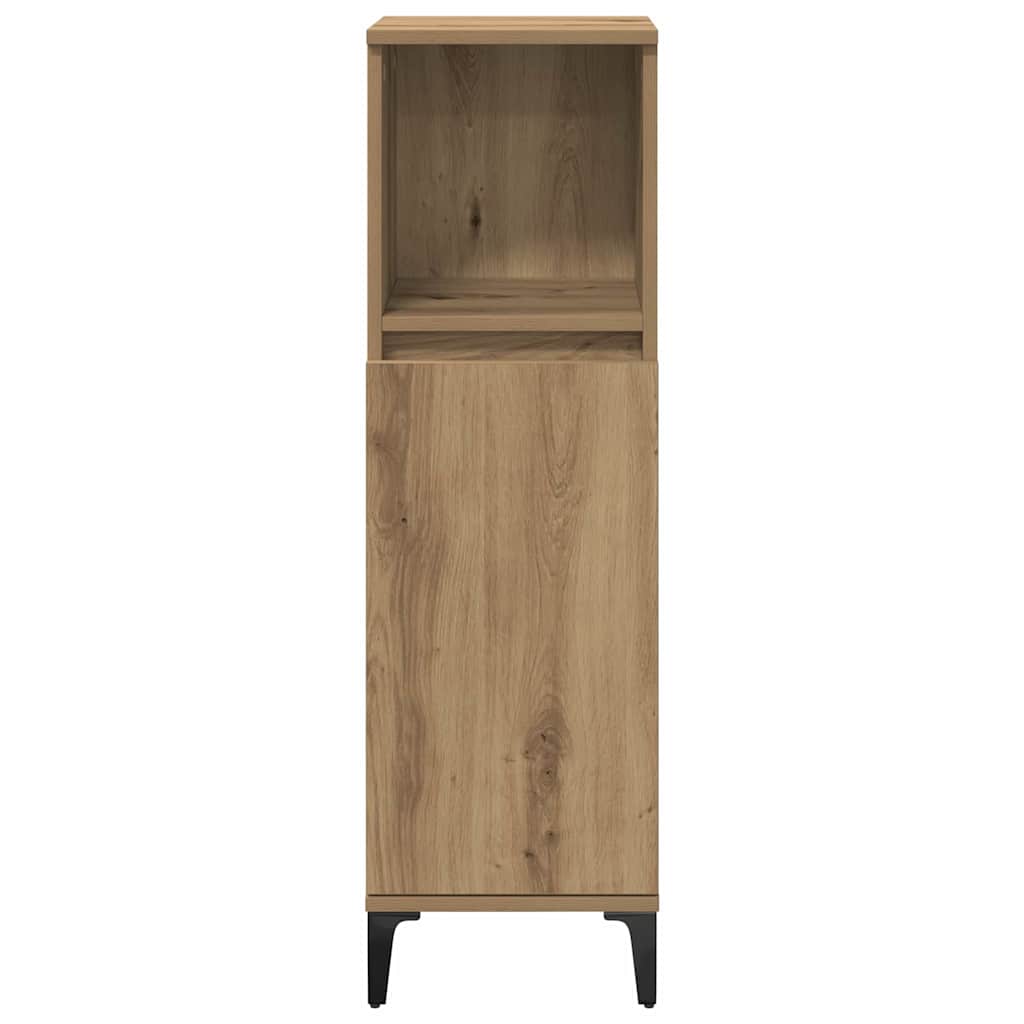 Ensemble de mobilier de salle de bain 3 pièces Chêne artisanal