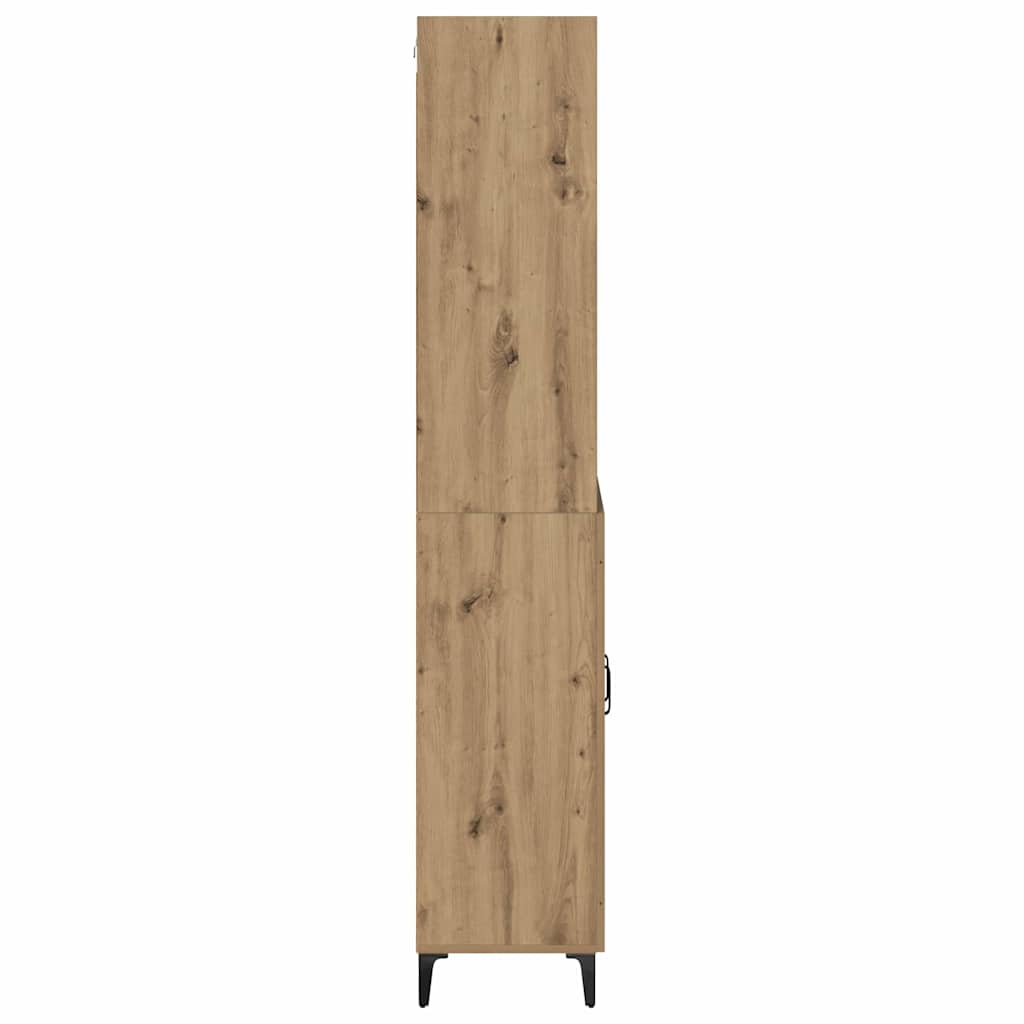 Haut Armoire Chêne artisanal 69,5 x 34 x 180 cm - XIOS