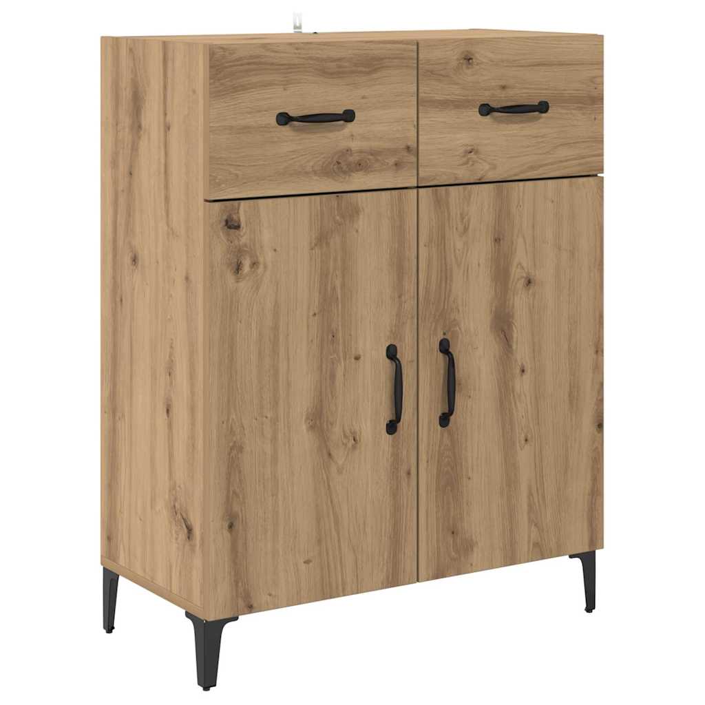 Haut Armoire Chêne artisanal 69,5 x 34 x 180 cm - XIOS